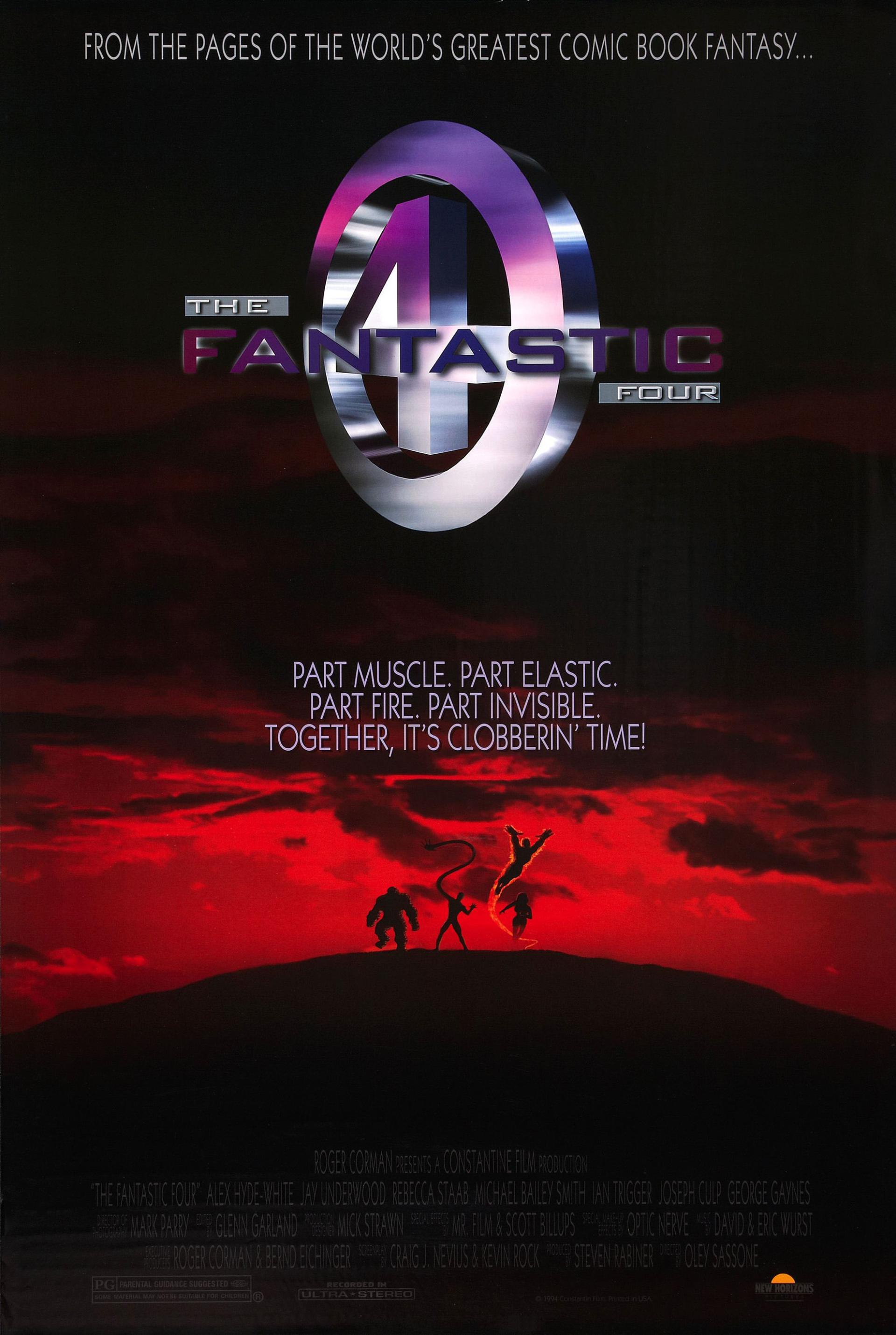 The Fantastic Four (1994) poster
