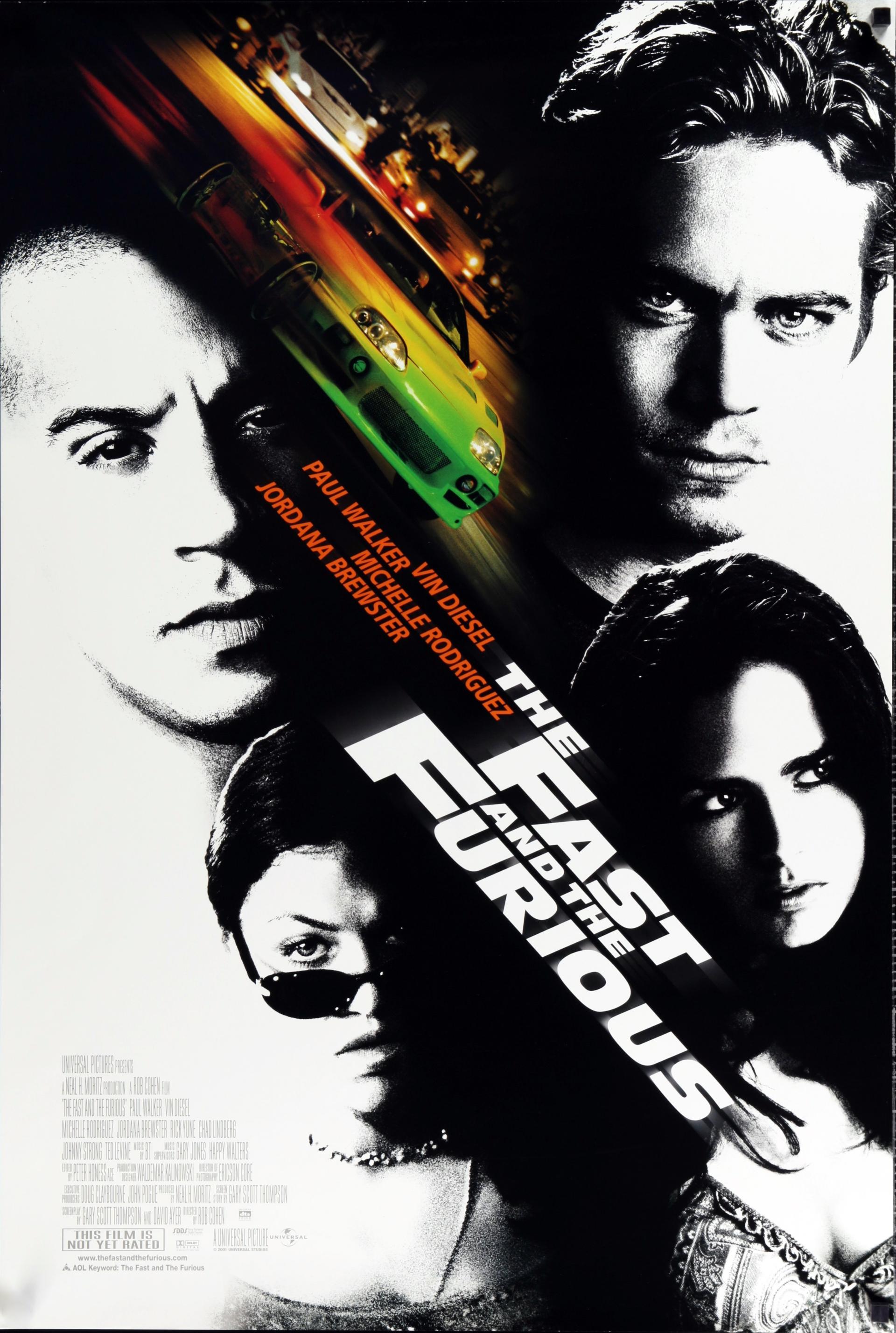 The Fast and the Furious (2001) poster
