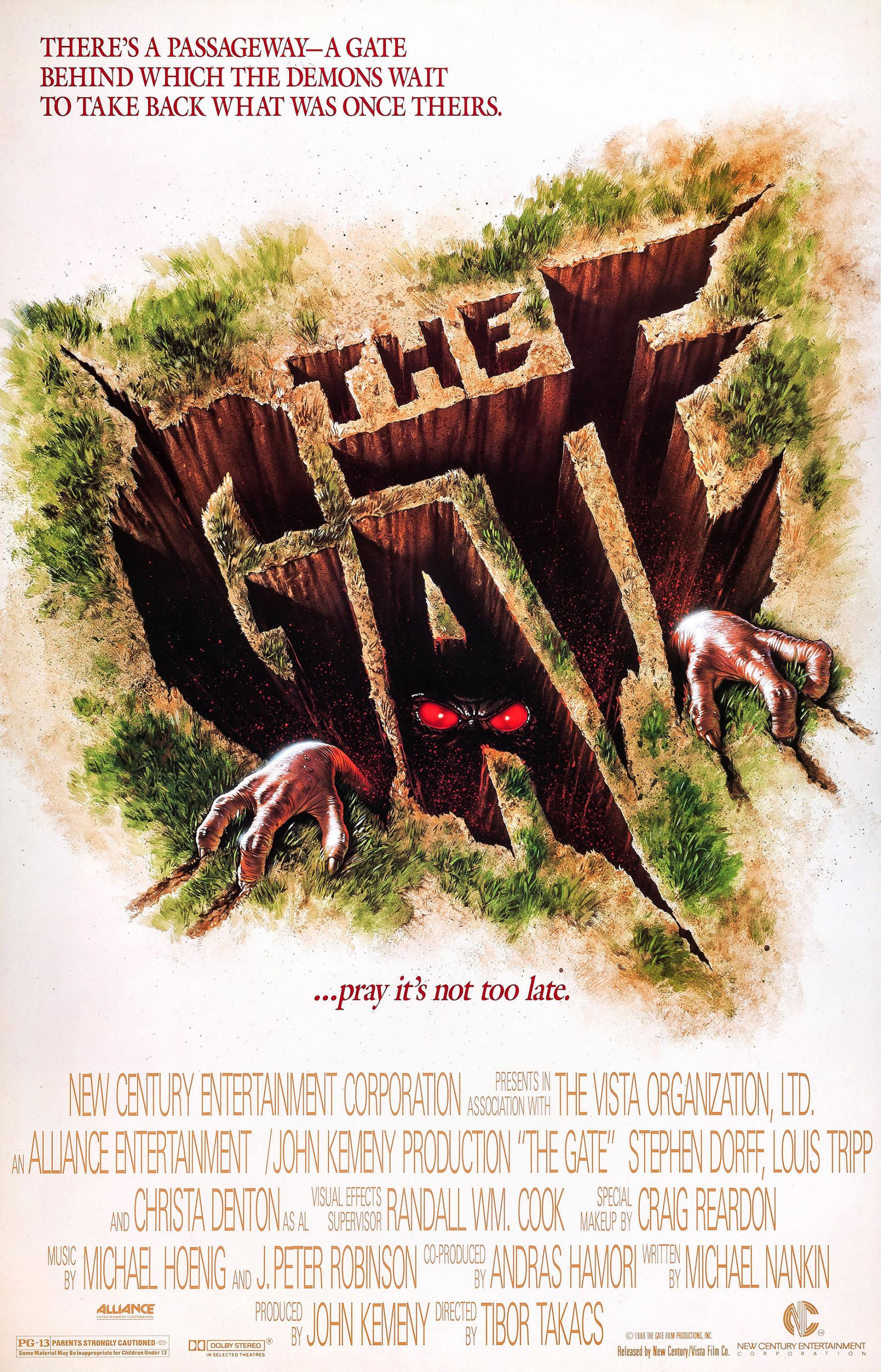 The Gate (1987) poster
