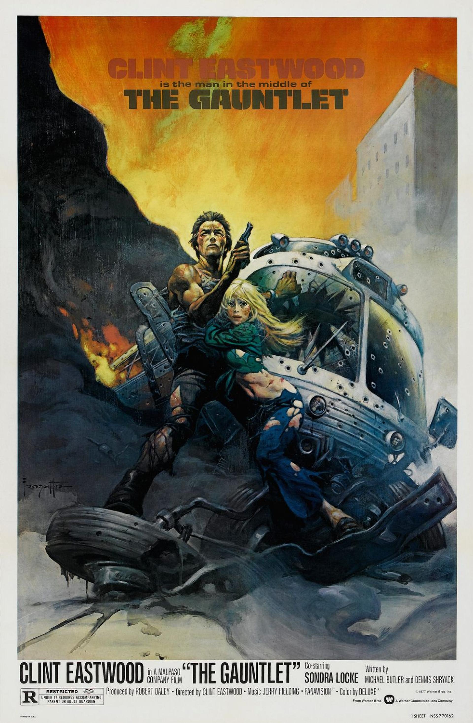 The Gauntlet (1977) poster