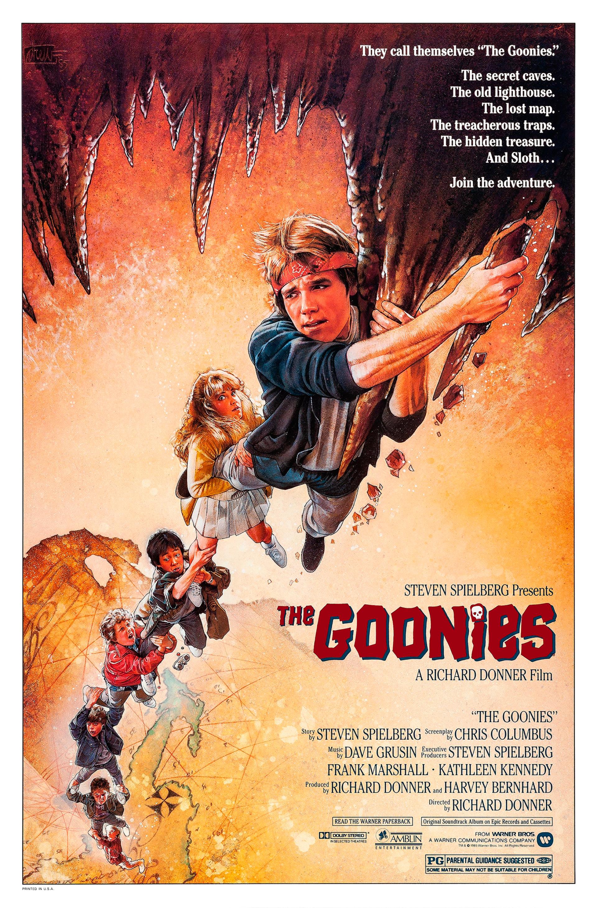 The Goonies (1985) poster
