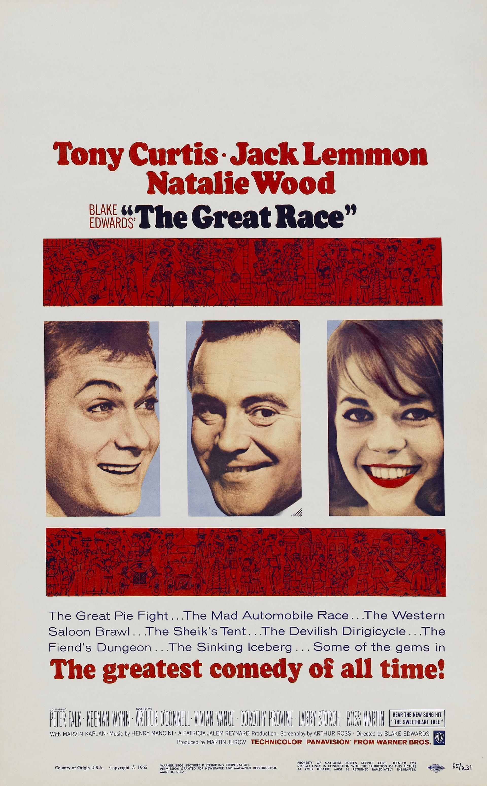 The Great Race (1965) poster
