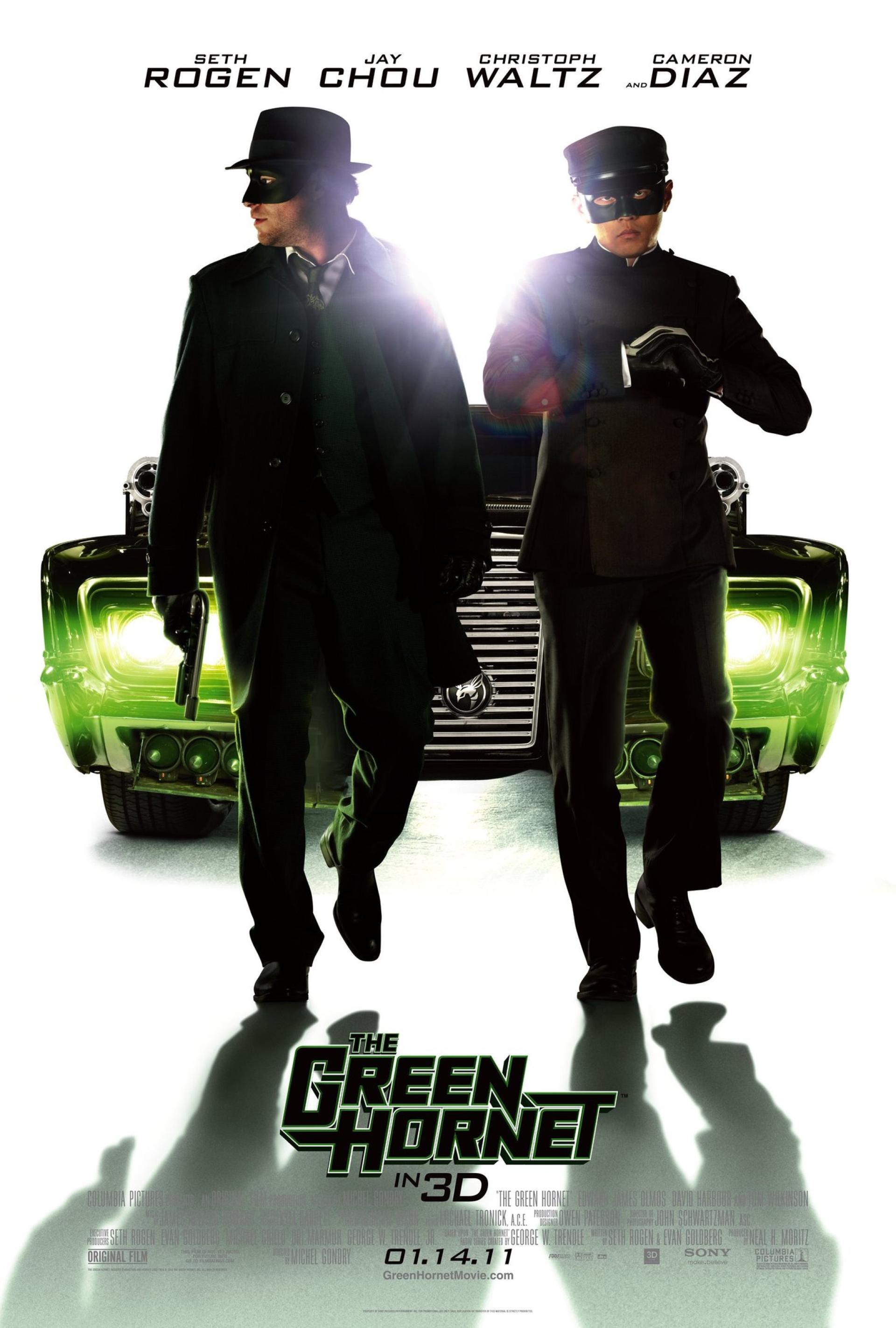The Green Hornet (2011) poster