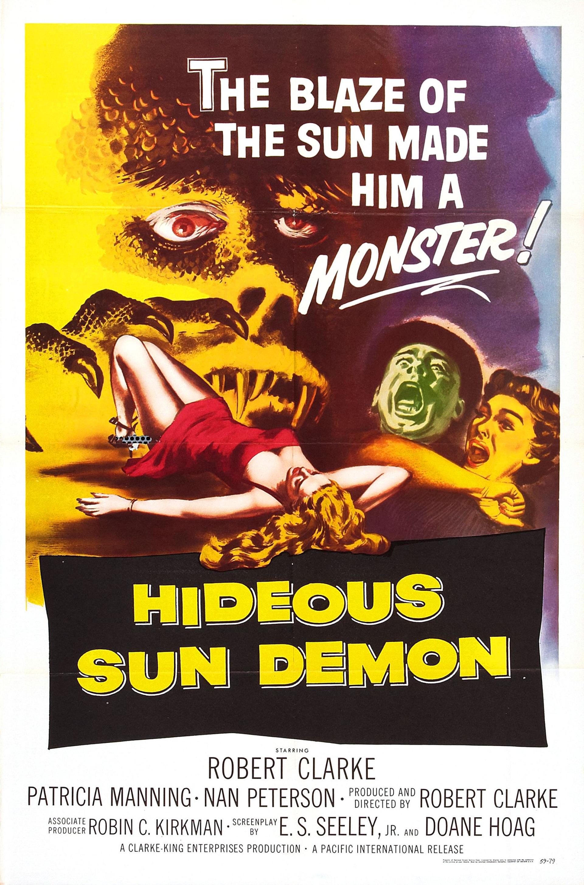The Hideous Sun Demon (1958) poster