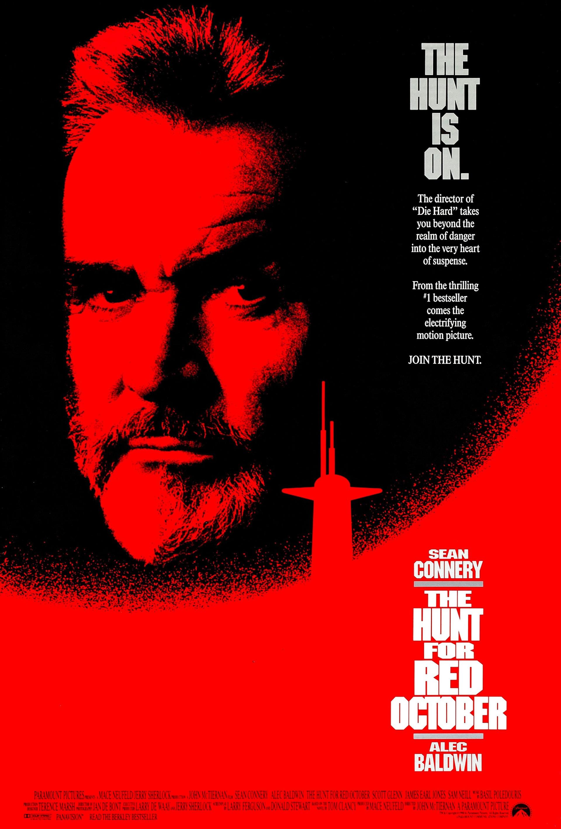 The Hunt for Red October (1990) poster