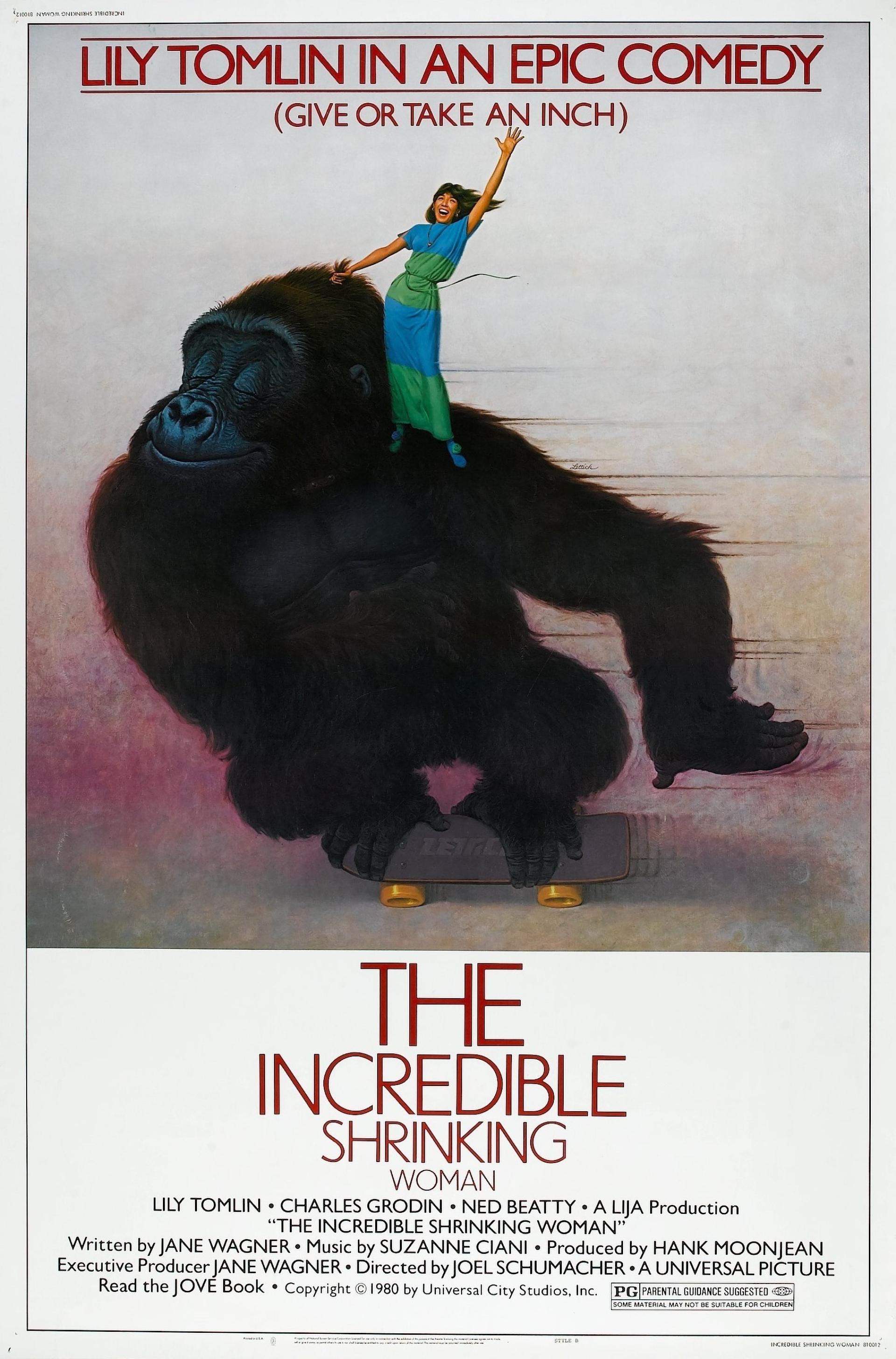 The Incredible Shrinking Woman (1981) poster