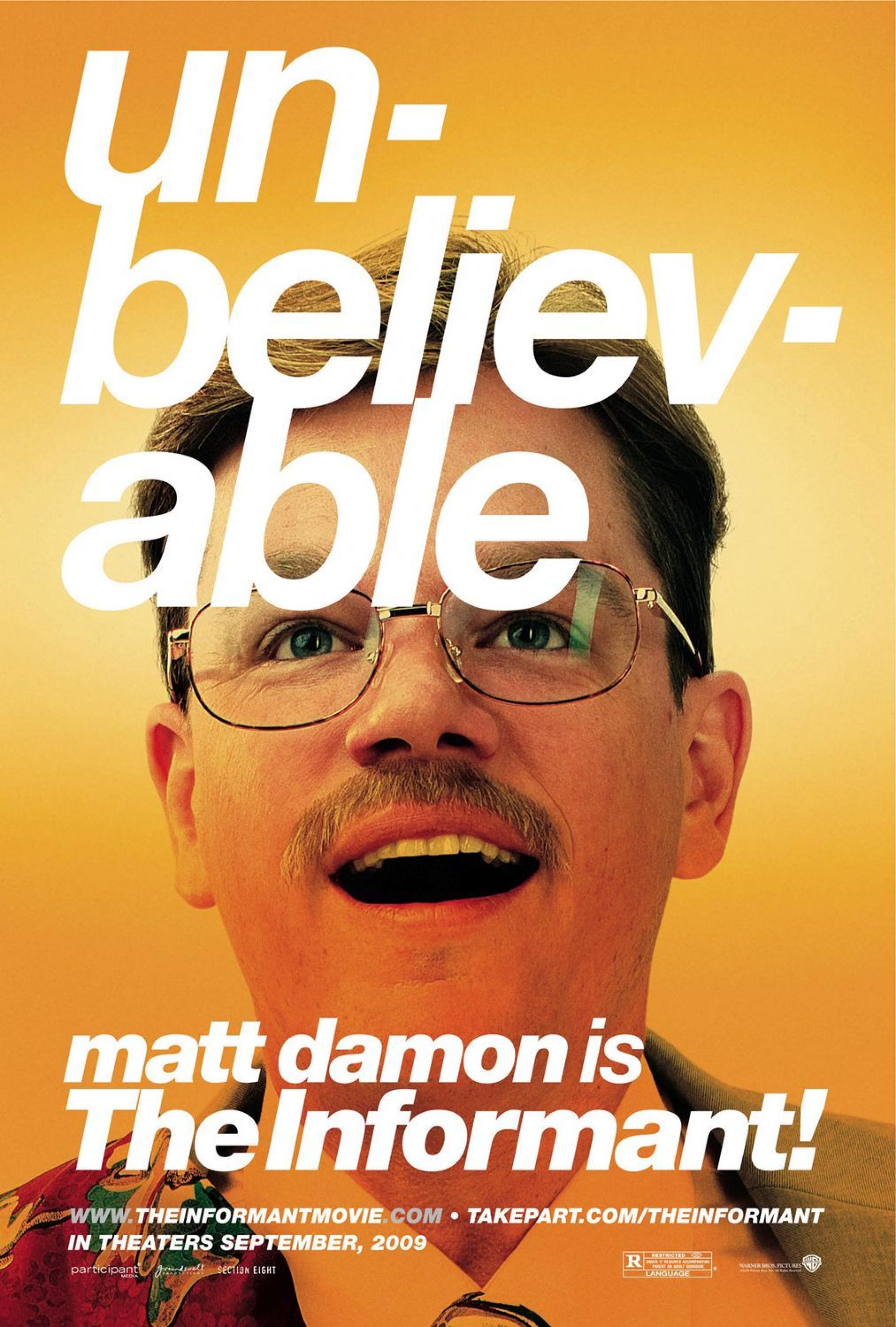 The Informant! (2009) poster