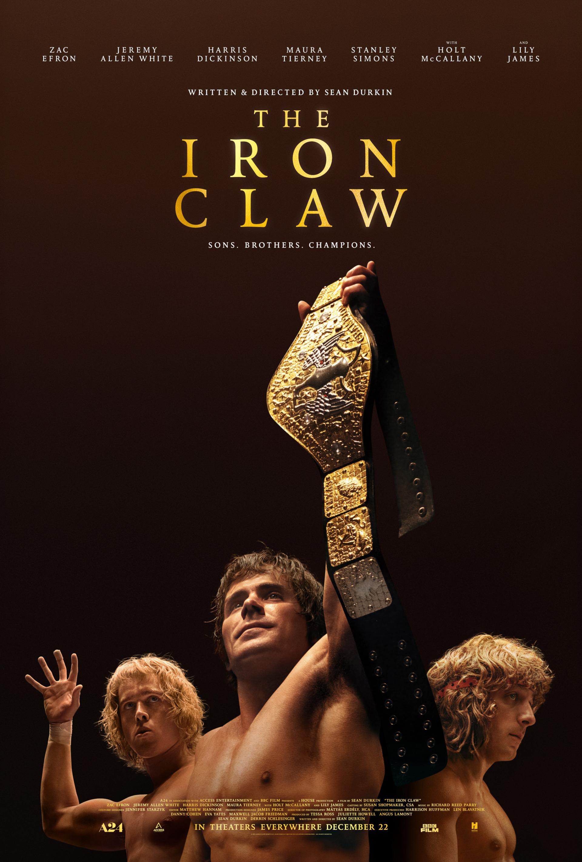 The Iron Claw (2023) poster