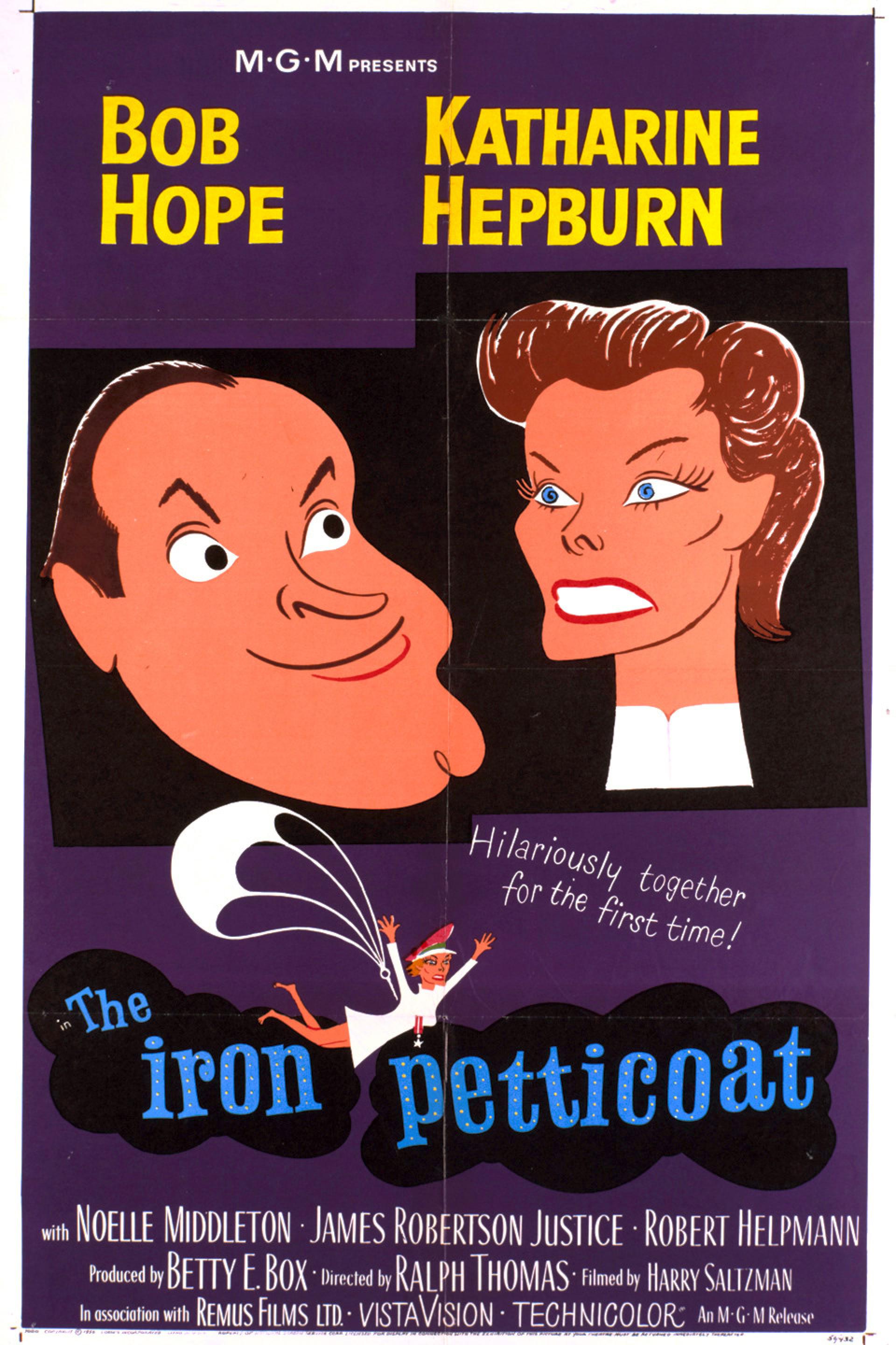 The Iron Petticoat (1956) poster
