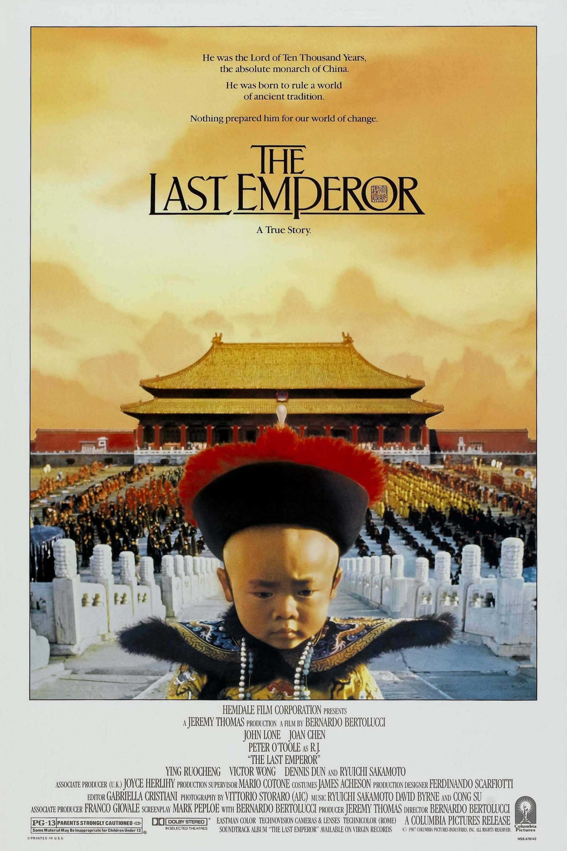 The Last Emperor (1987) poster
