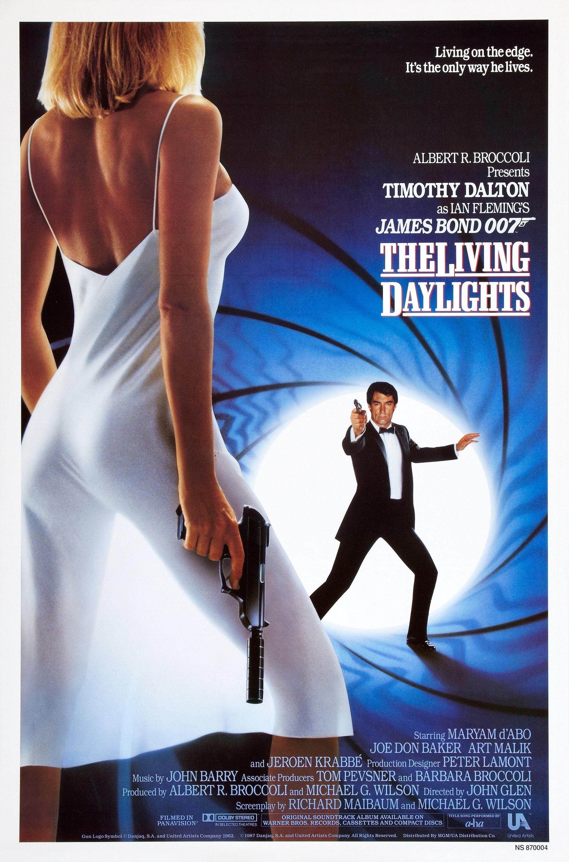 The Living Daylights (1987) poster