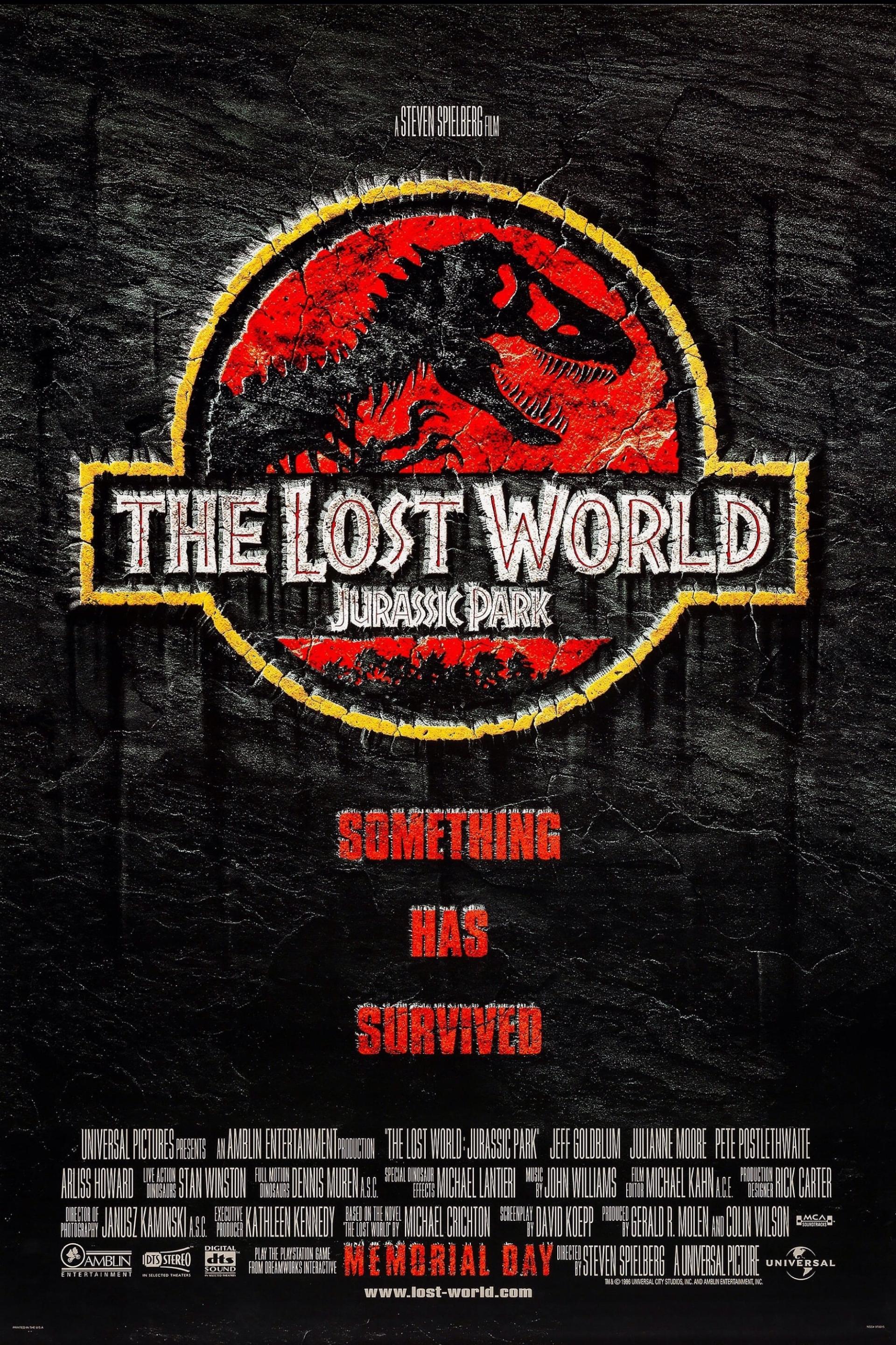 The Lost World: Jurassic Park (1997) poster