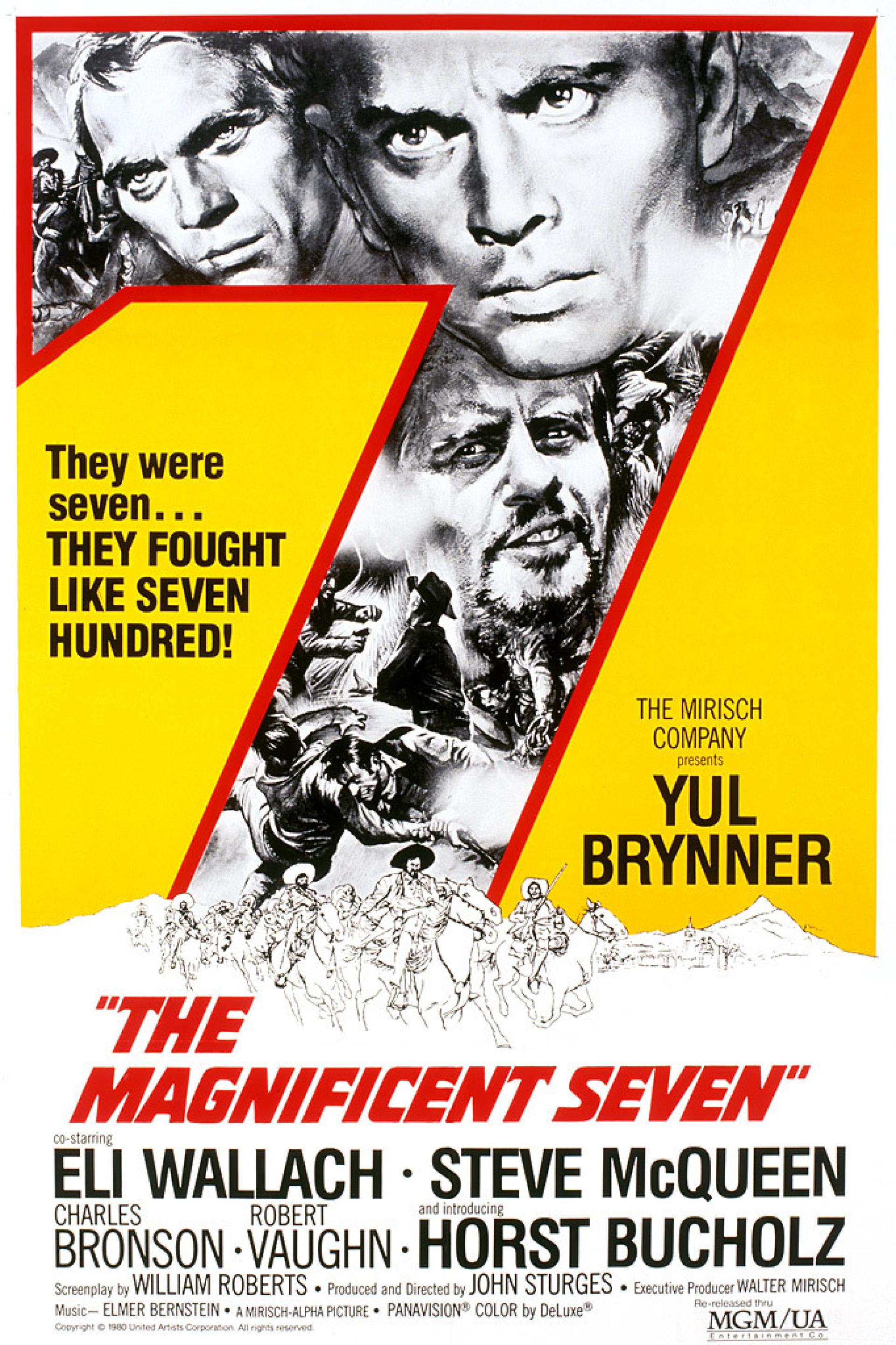 The Magnificent Seven (1960) poster