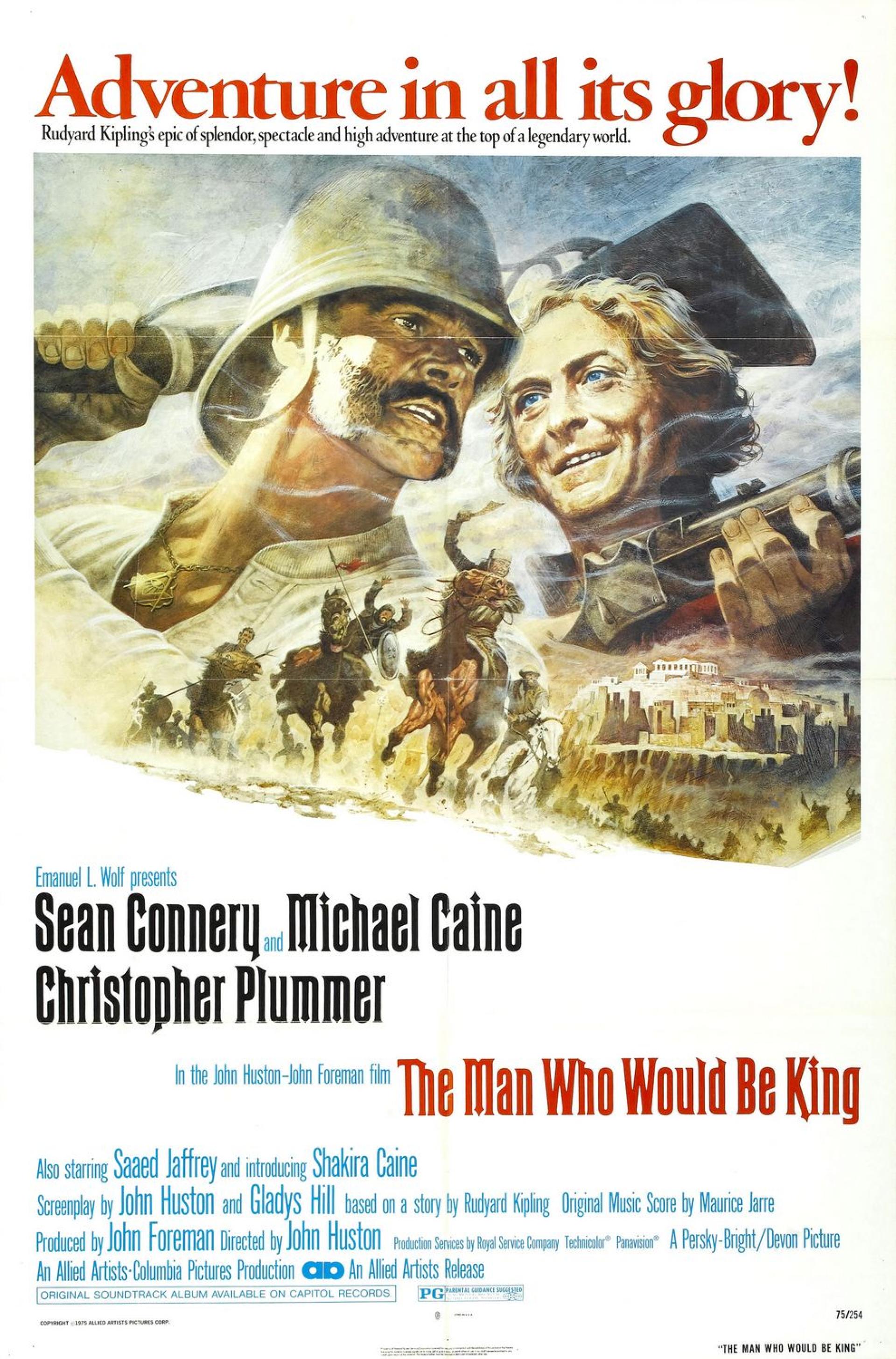The Man Who Would Be King (1975) poster
