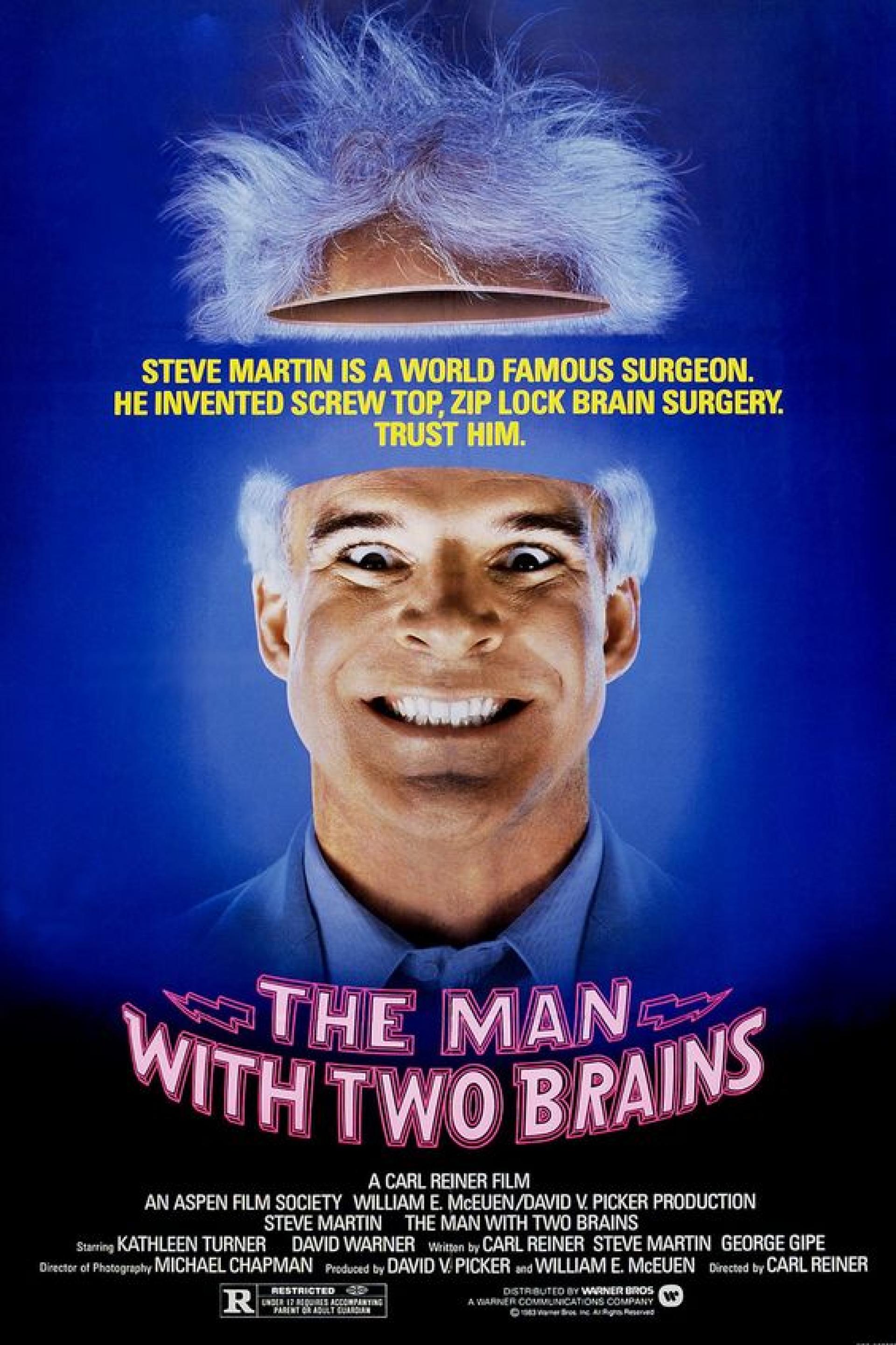 The Man with Two Brains (1983) poster