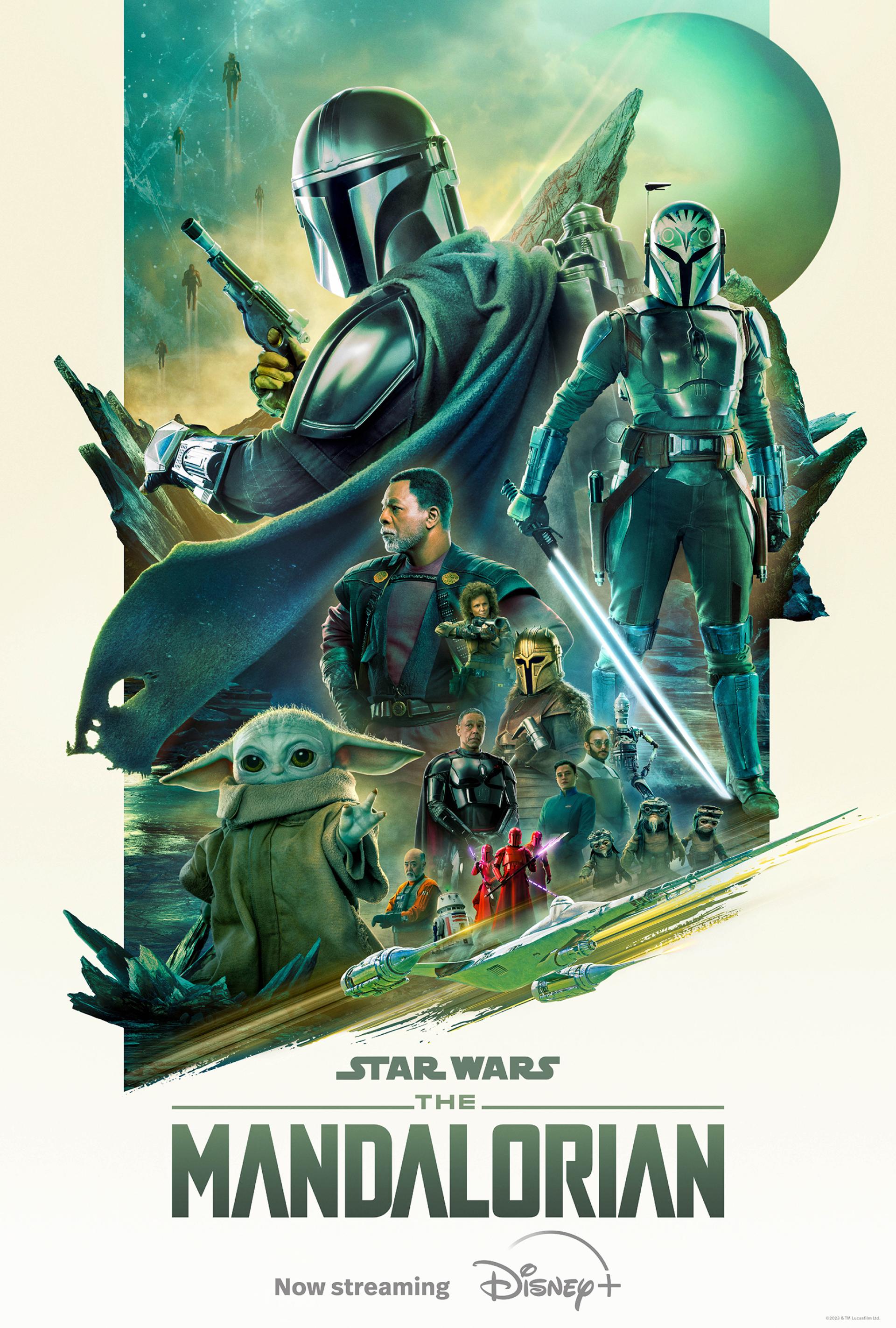 The Mandalorian (2019) poster