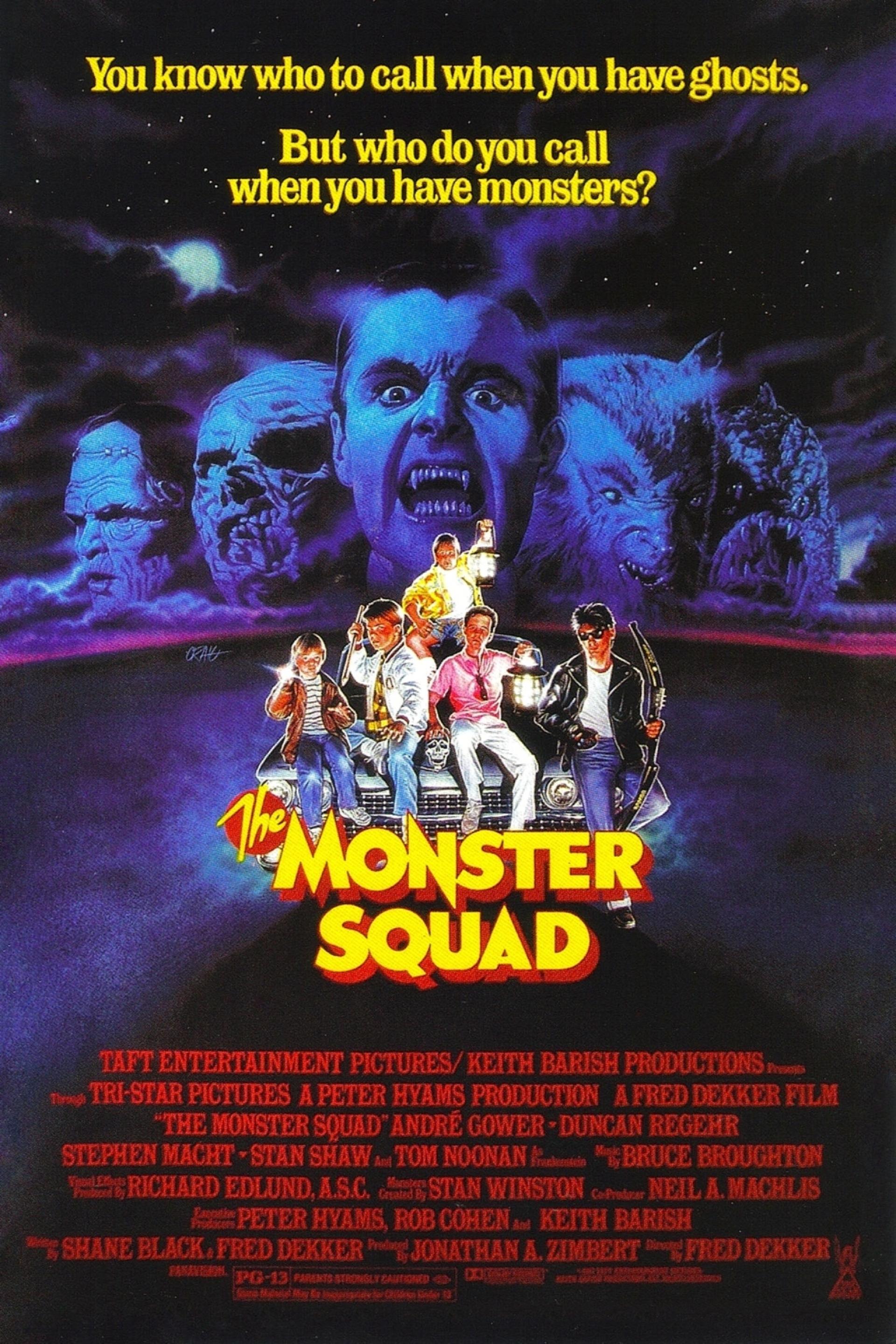 The Monster Squad (1987) poster