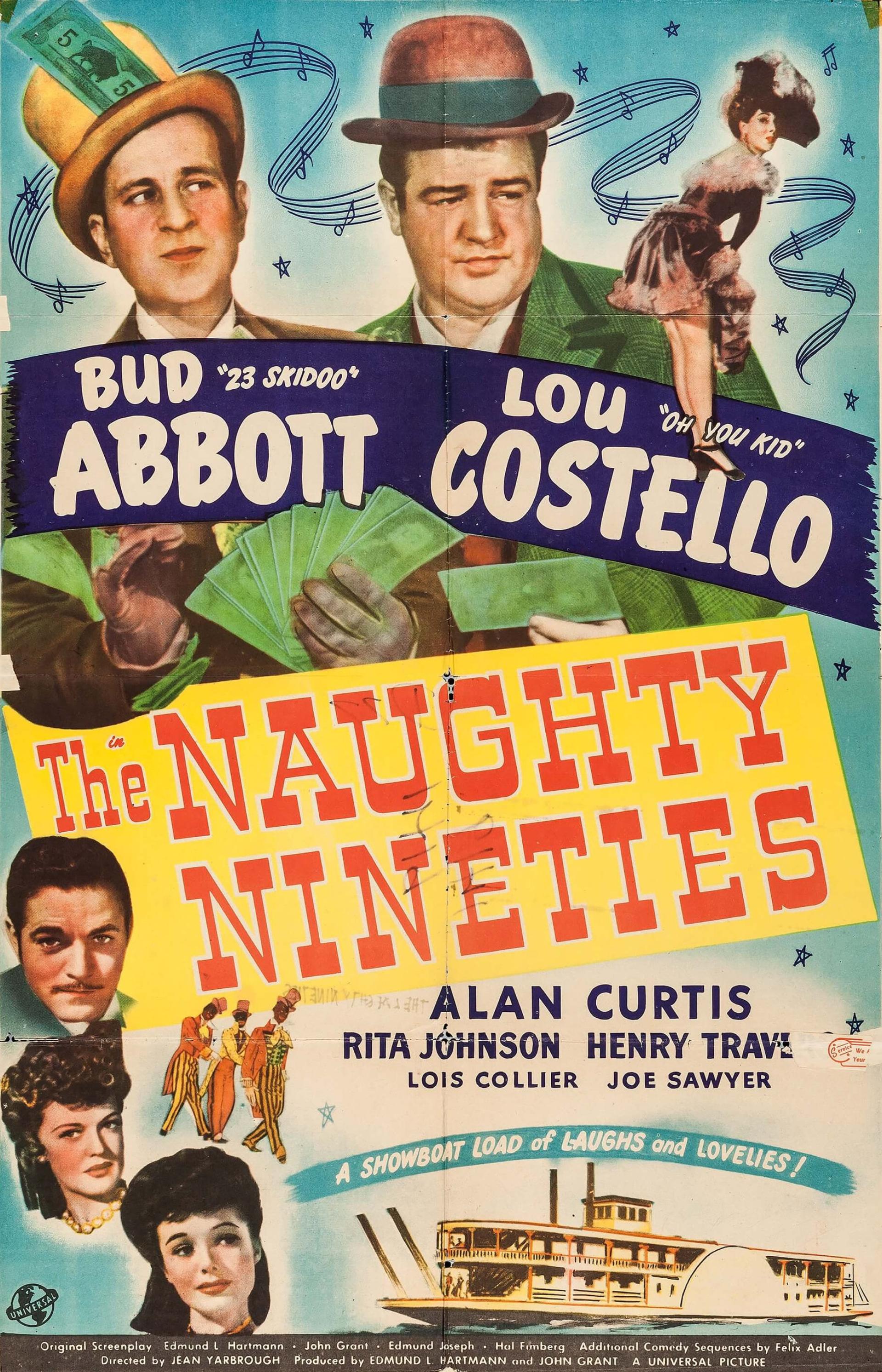 The Naughty Nineties (1945) poster