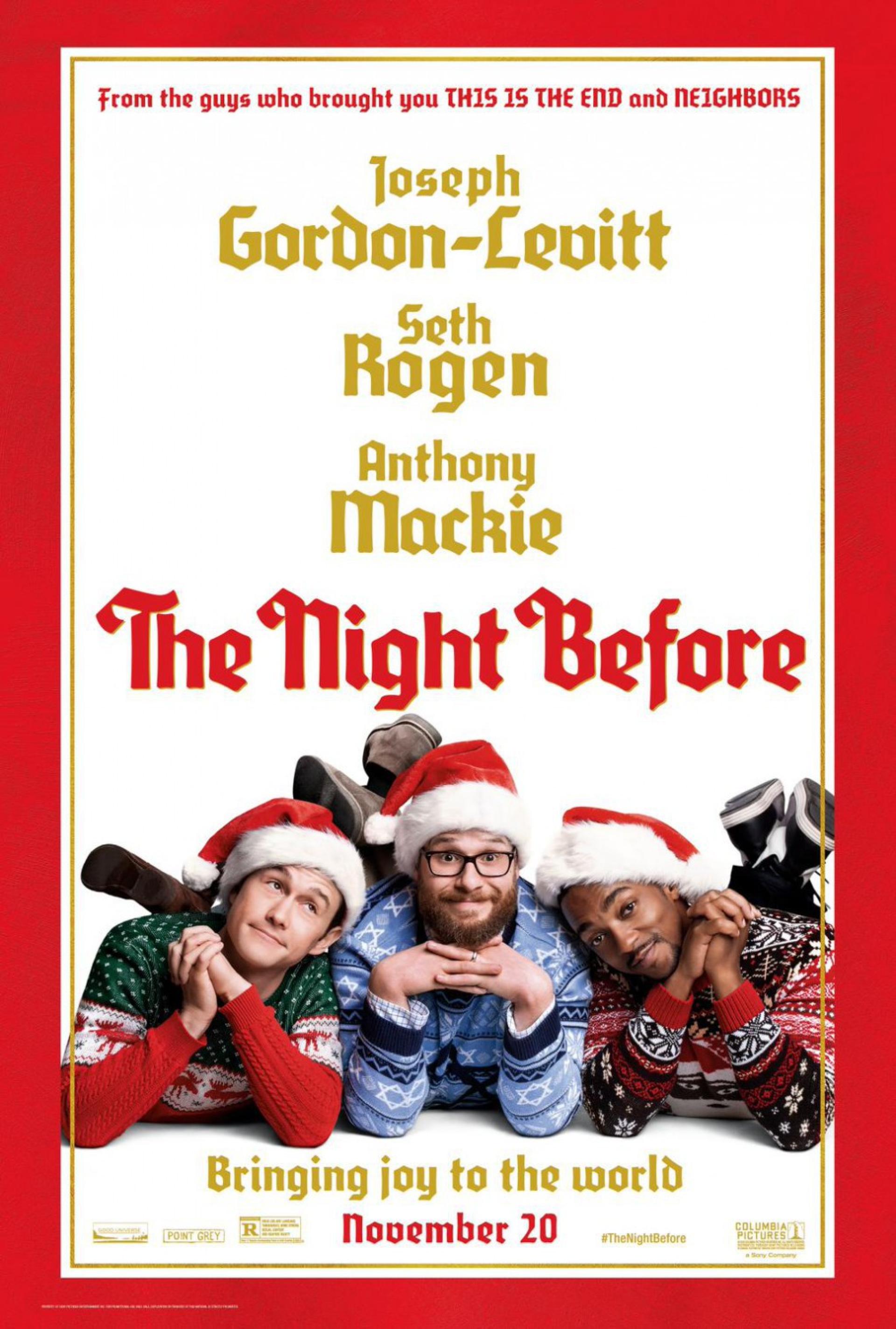The Night Before (2015) poster