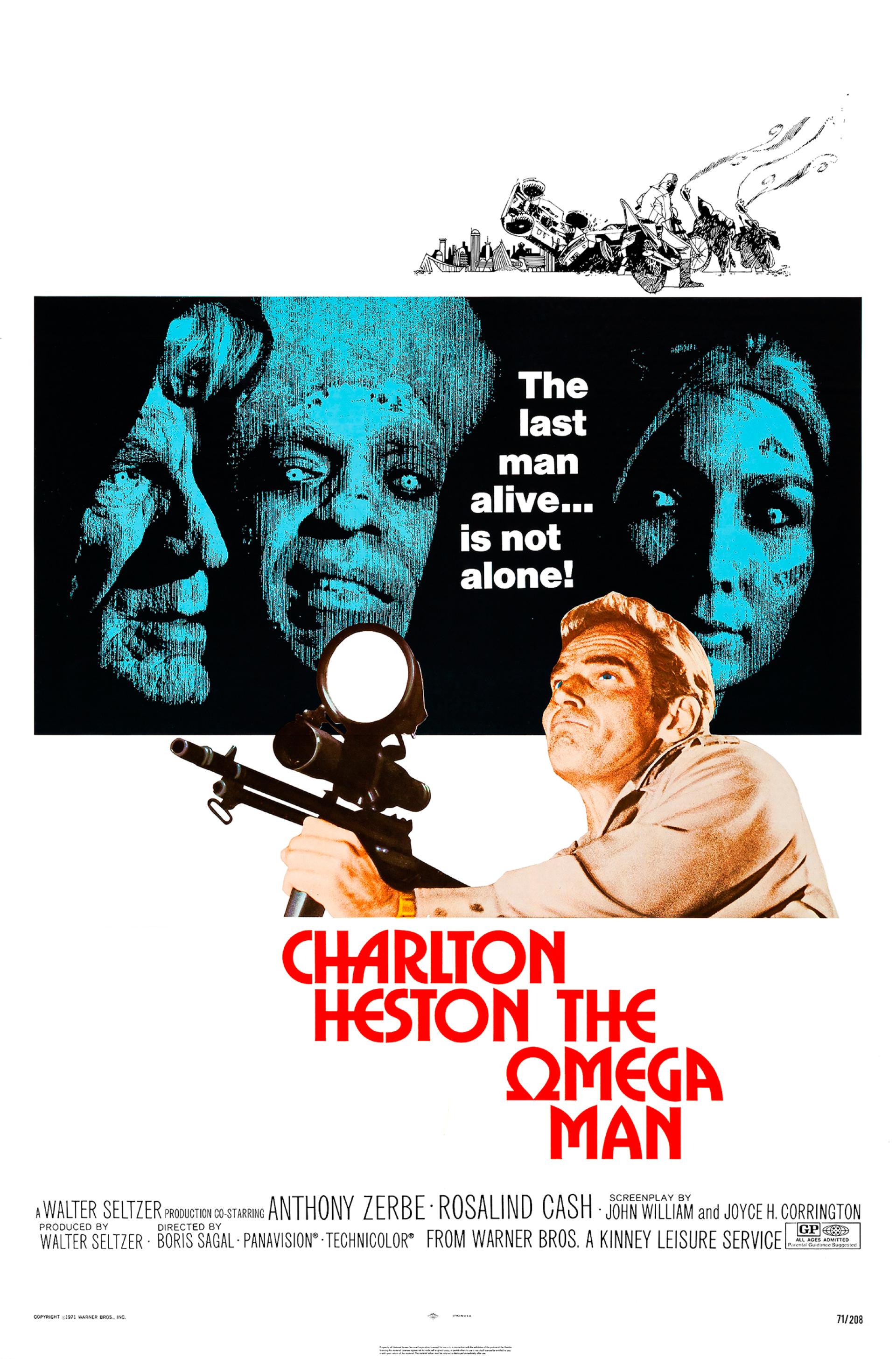 The Omega Man (1971) poster