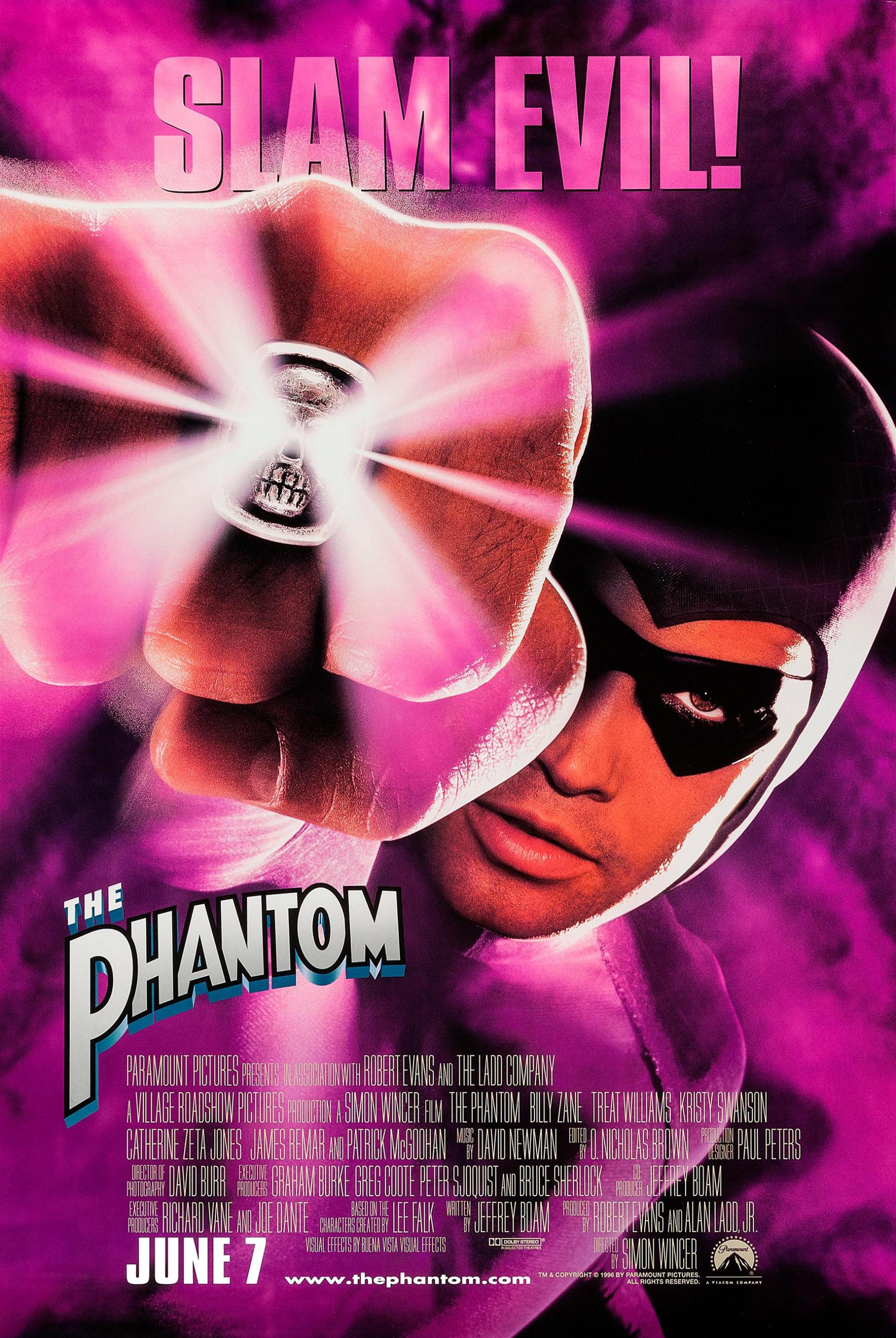 The Phantom (1996) poster