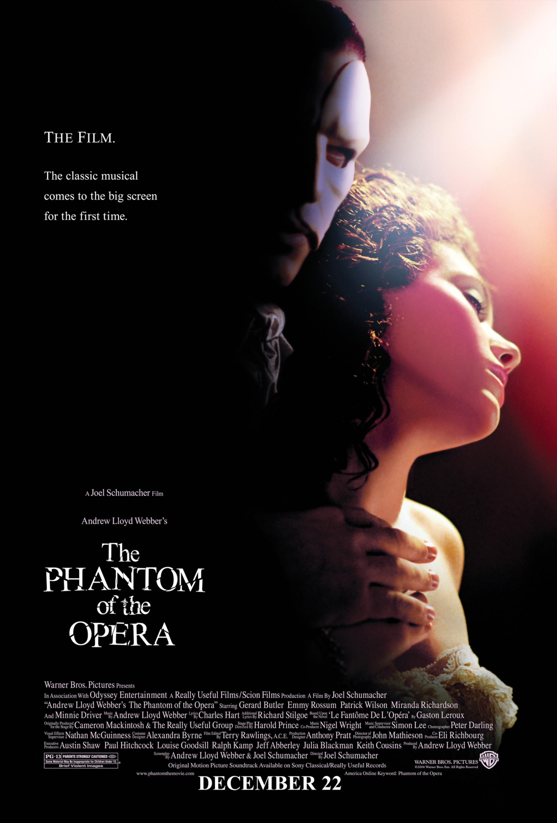 The Phantom of the Opera (2004) poster