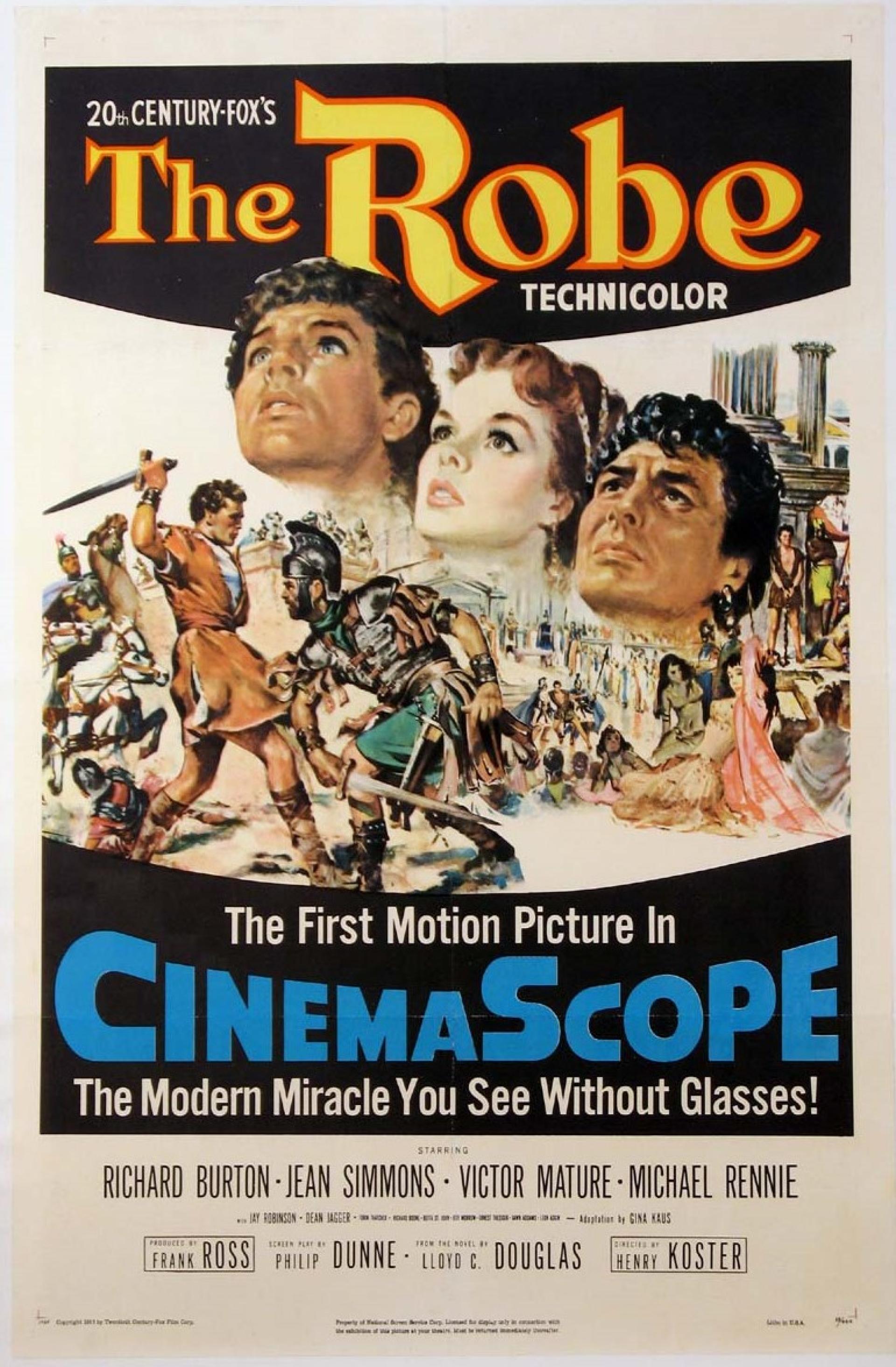 The Robe (1953) poster
