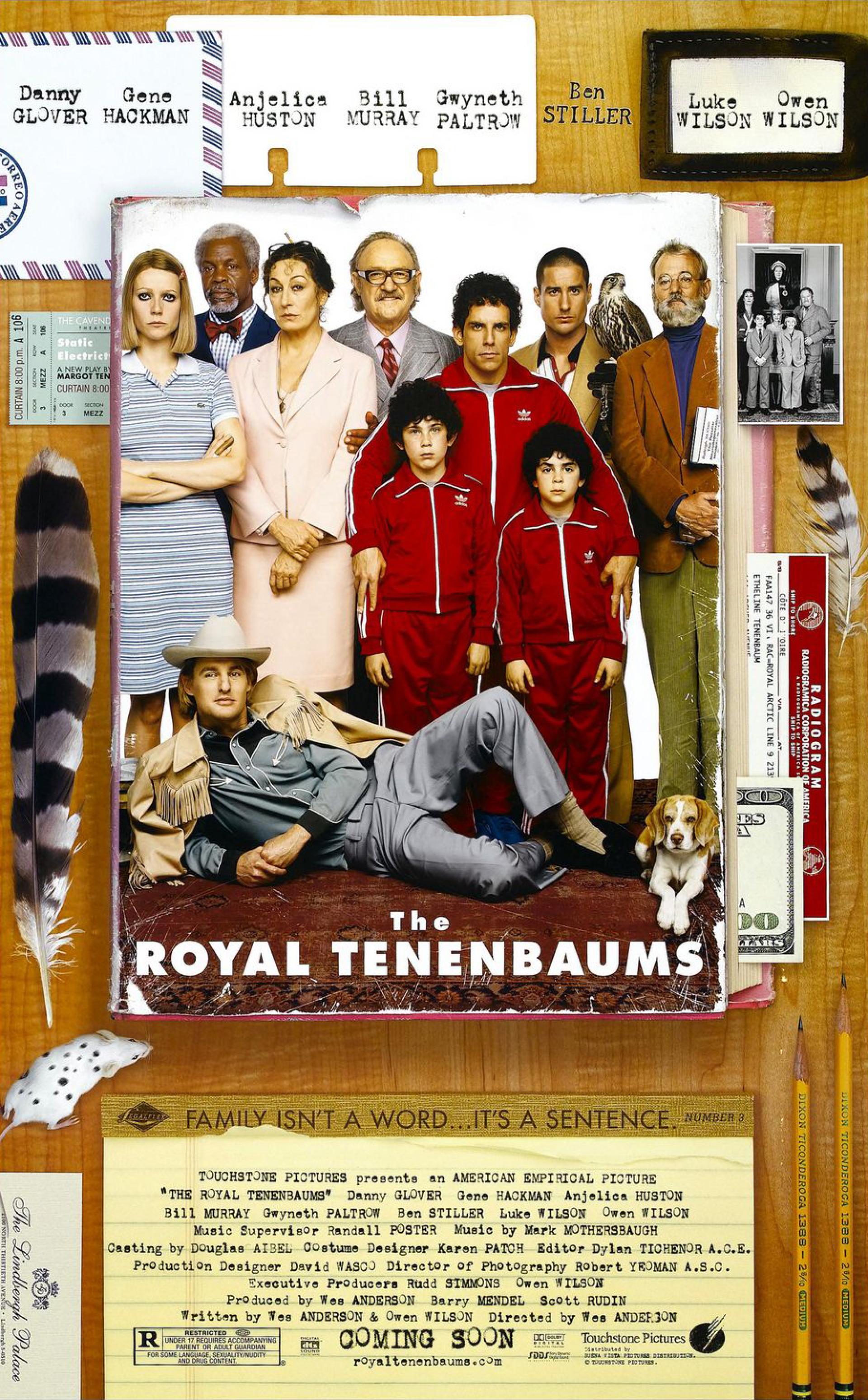 The Royal Tenenbaums (2001) poster