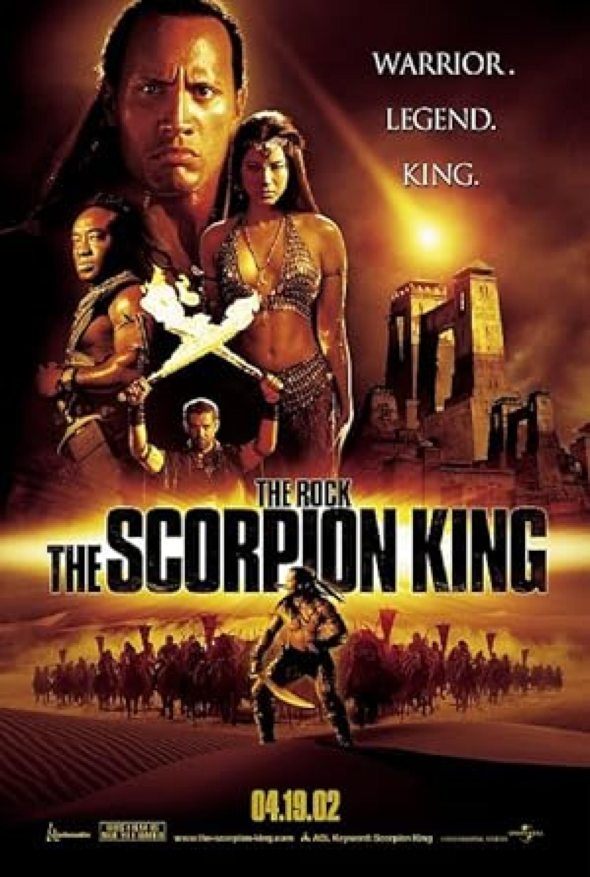 The Scorpion King (2002) poster