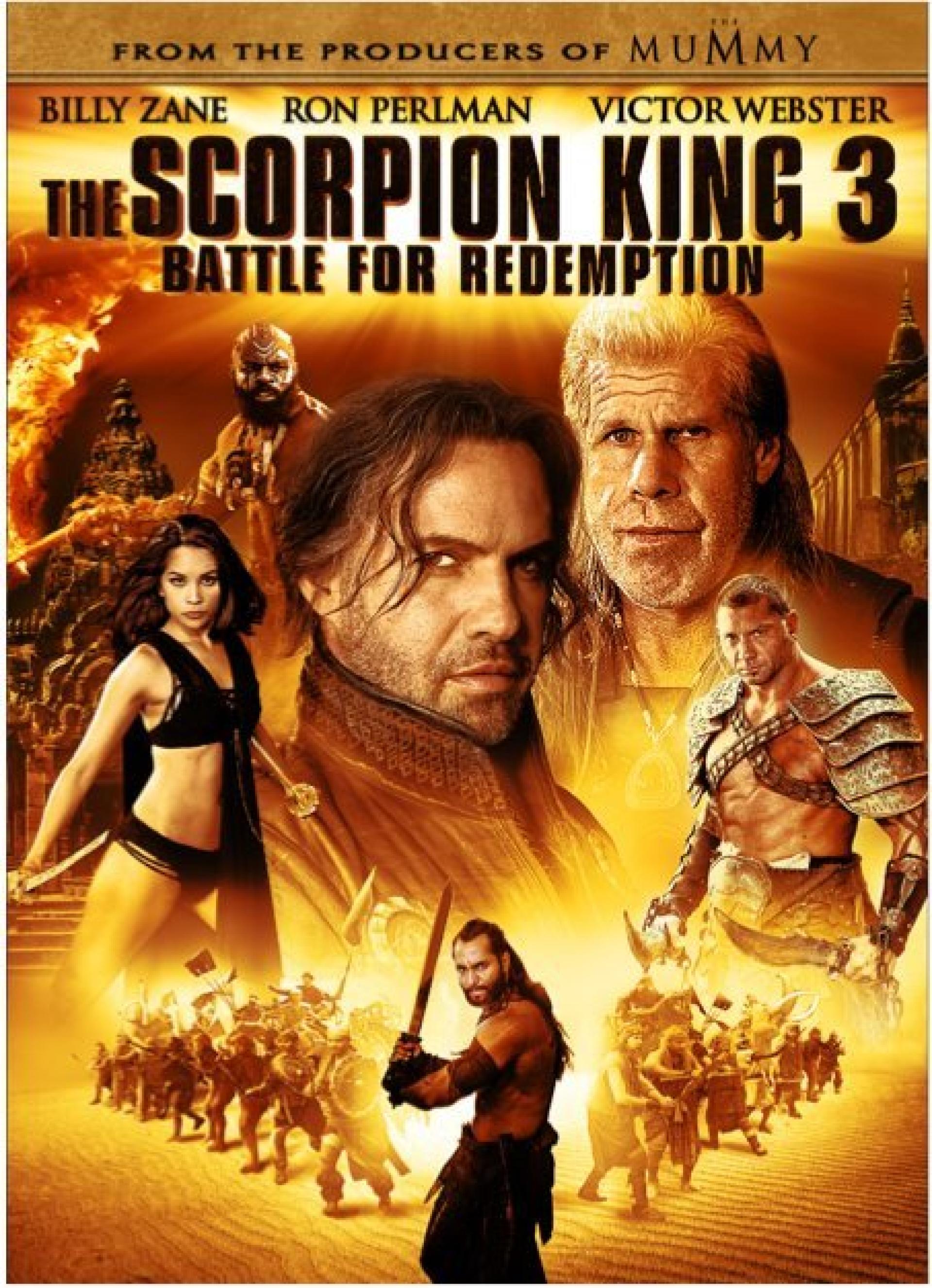The Scorpion King 3: Battle for Redemption (2012) poster