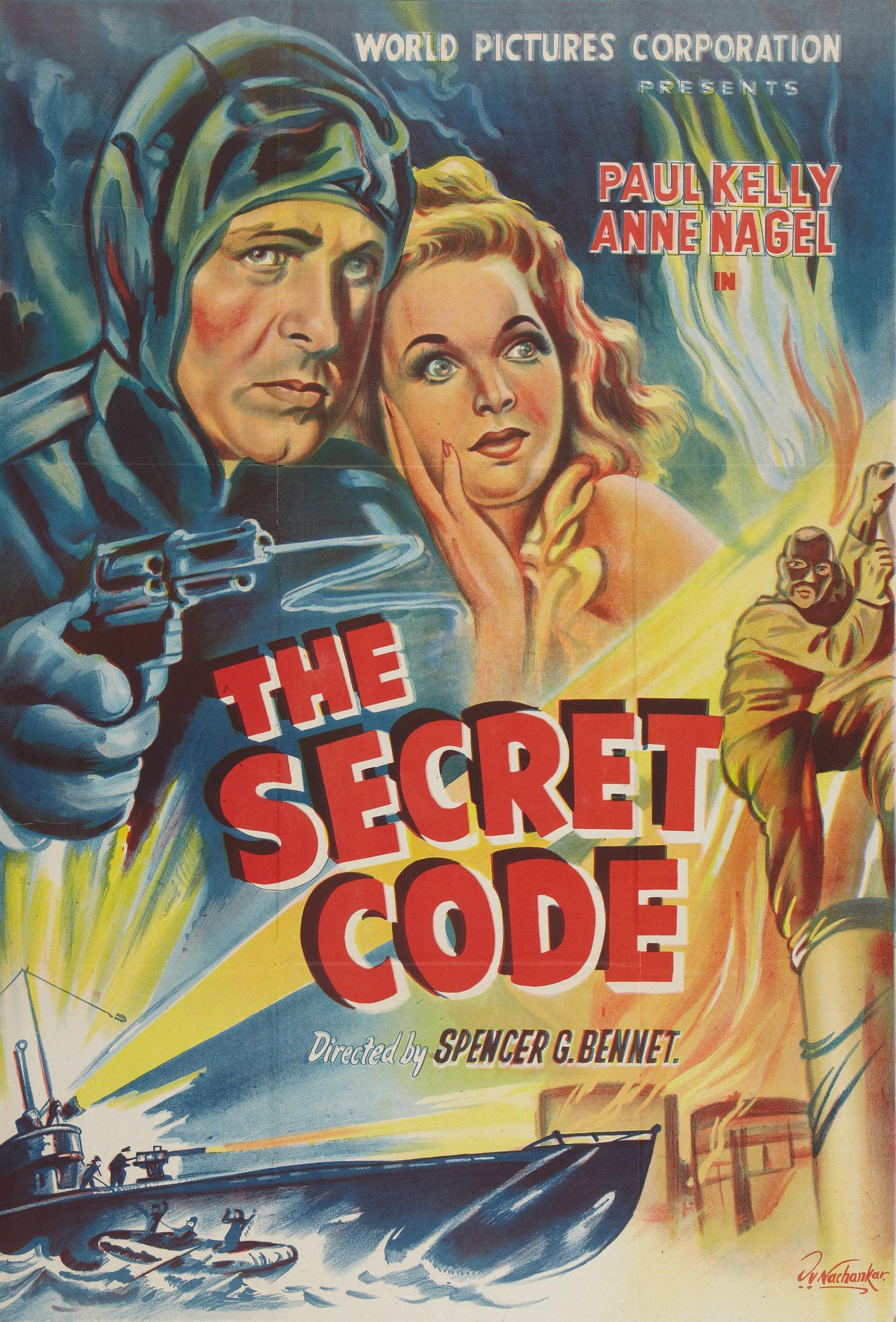 The Secret Code (1942) poster