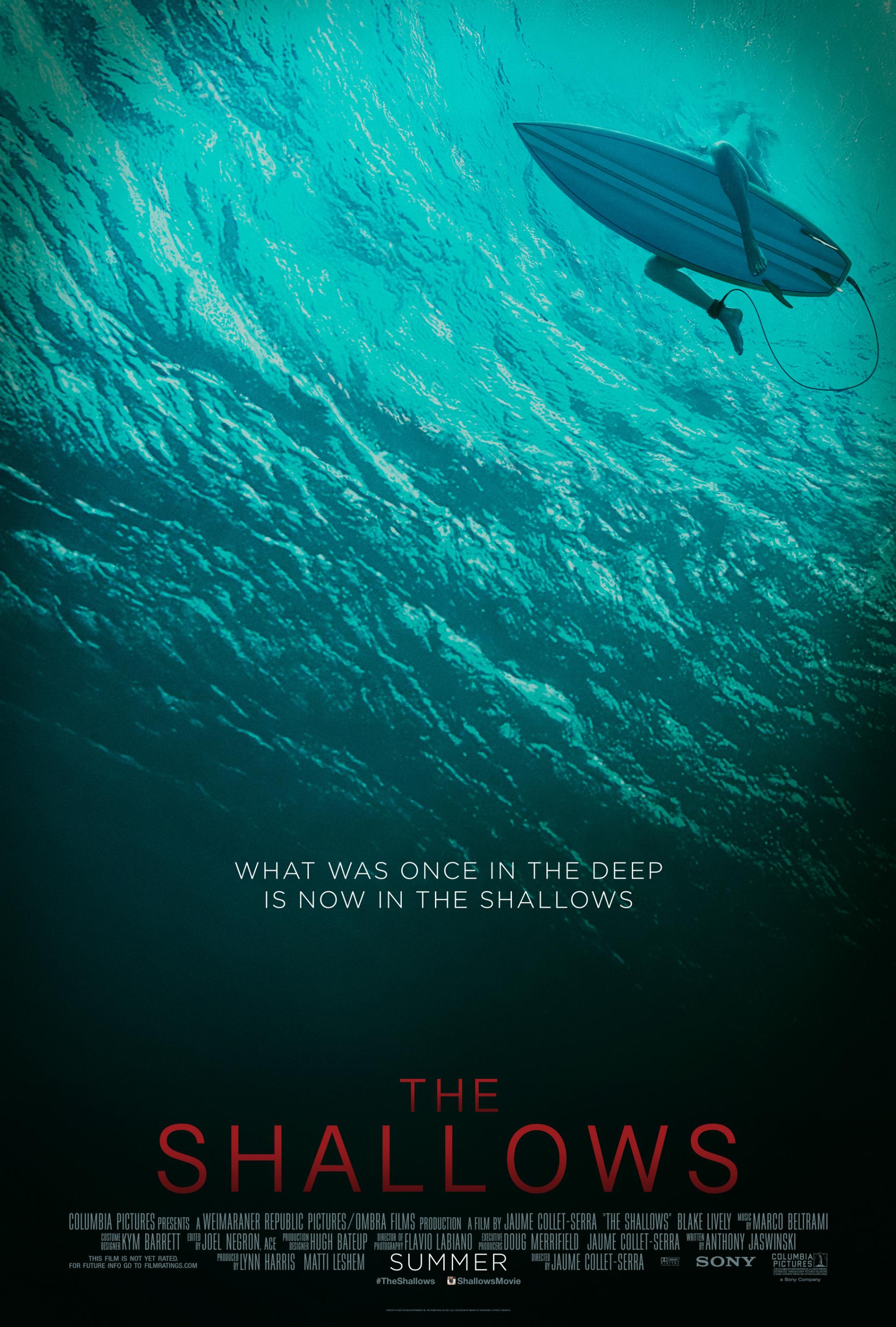 The Shallows (2016) poster