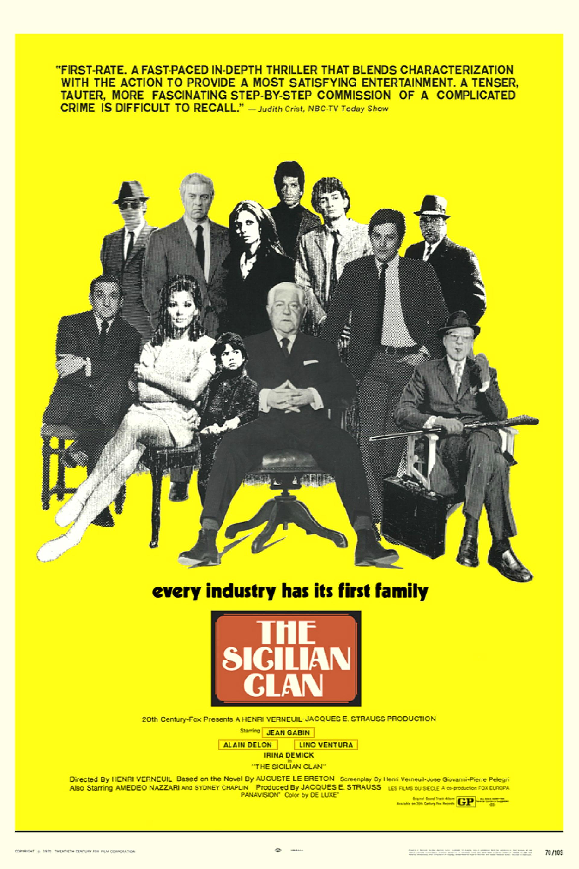 The Sicilian Clan (1969) poster