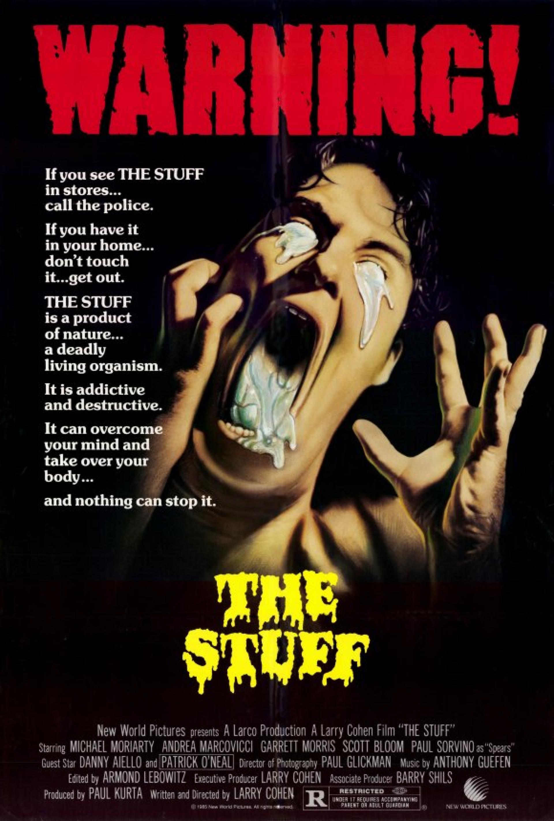 The Stuff (1985) poster