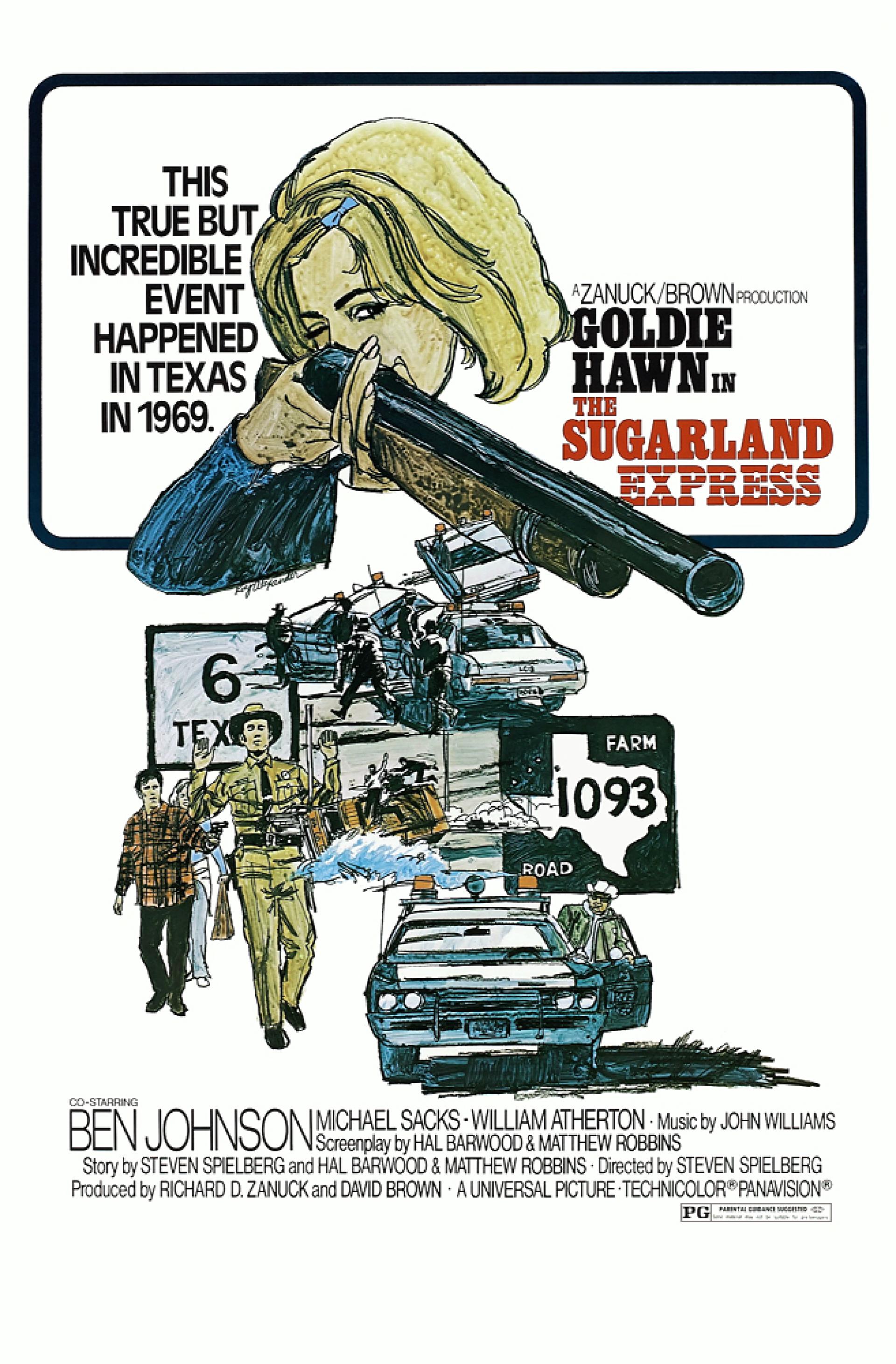 The Sugarland Express (1974) poster