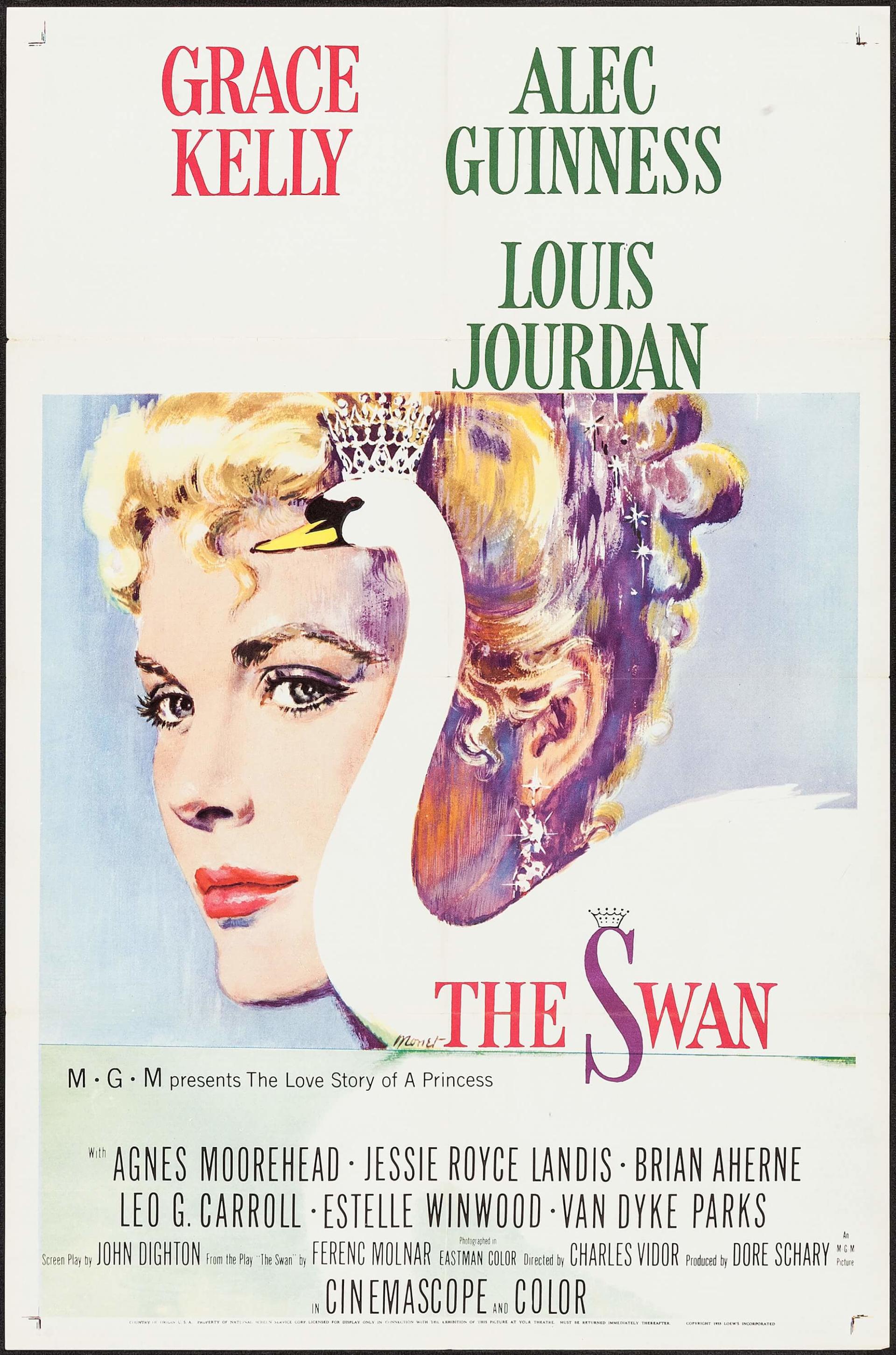 The Swan (1956) poster