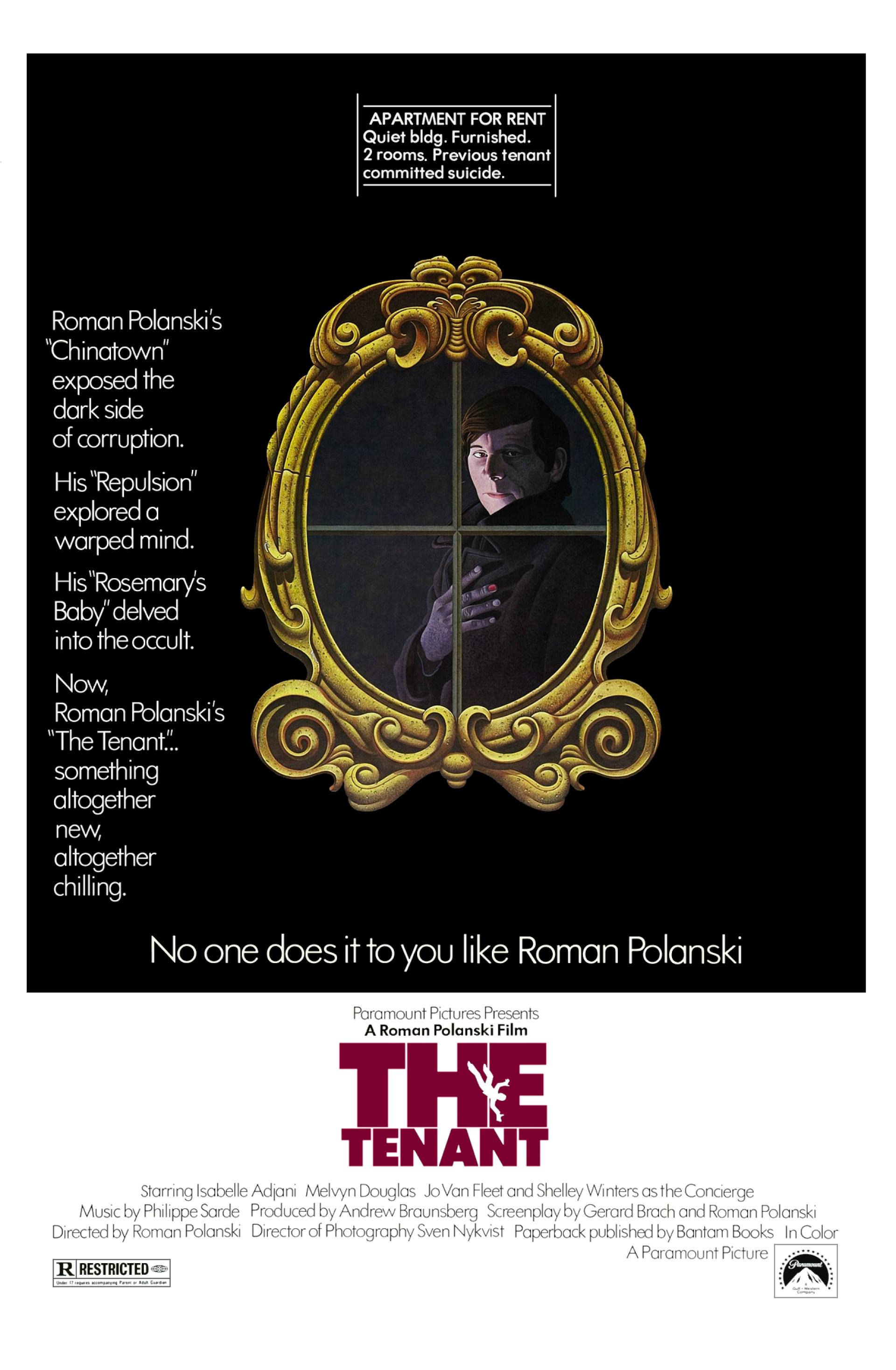 The Tenant (1976) poster