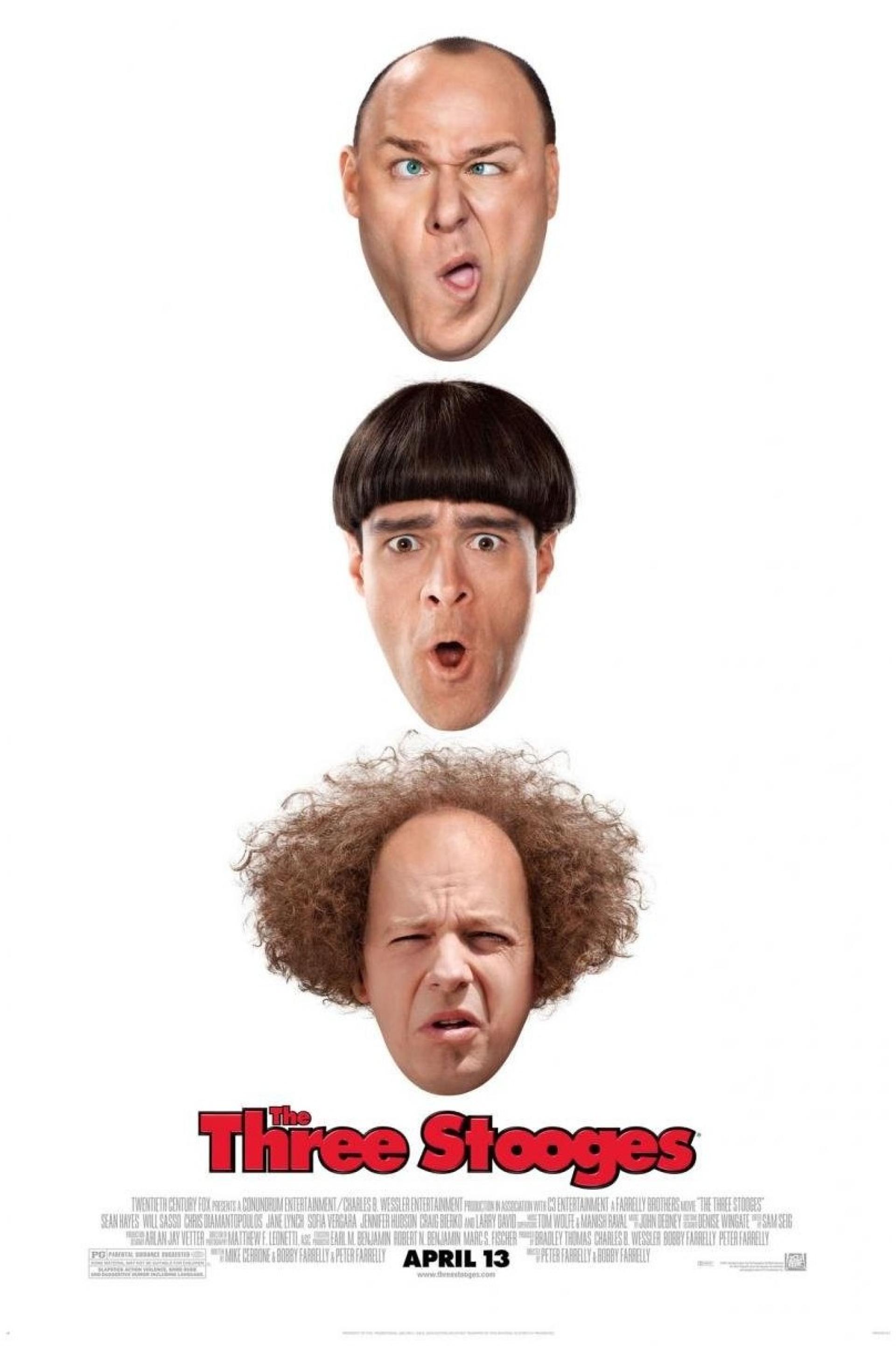 The Three Stooges (2012) poster