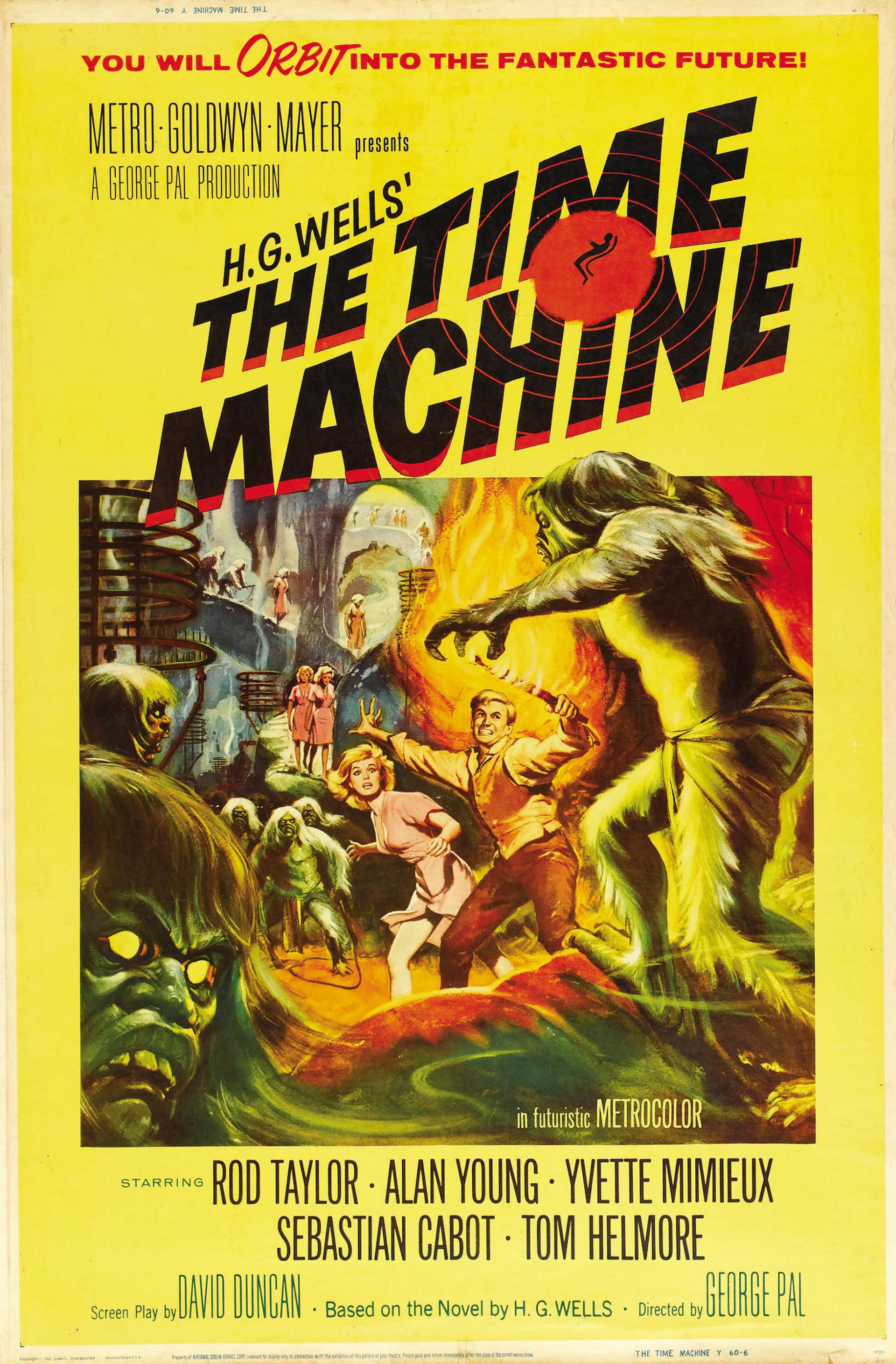 The Time Machine (1960) poster