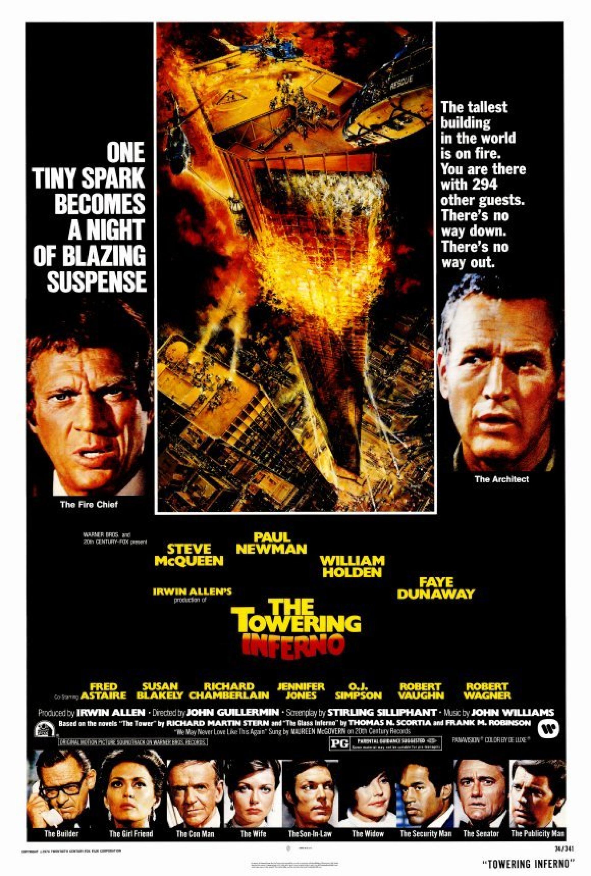 The Towering Inferno (1974) poster
