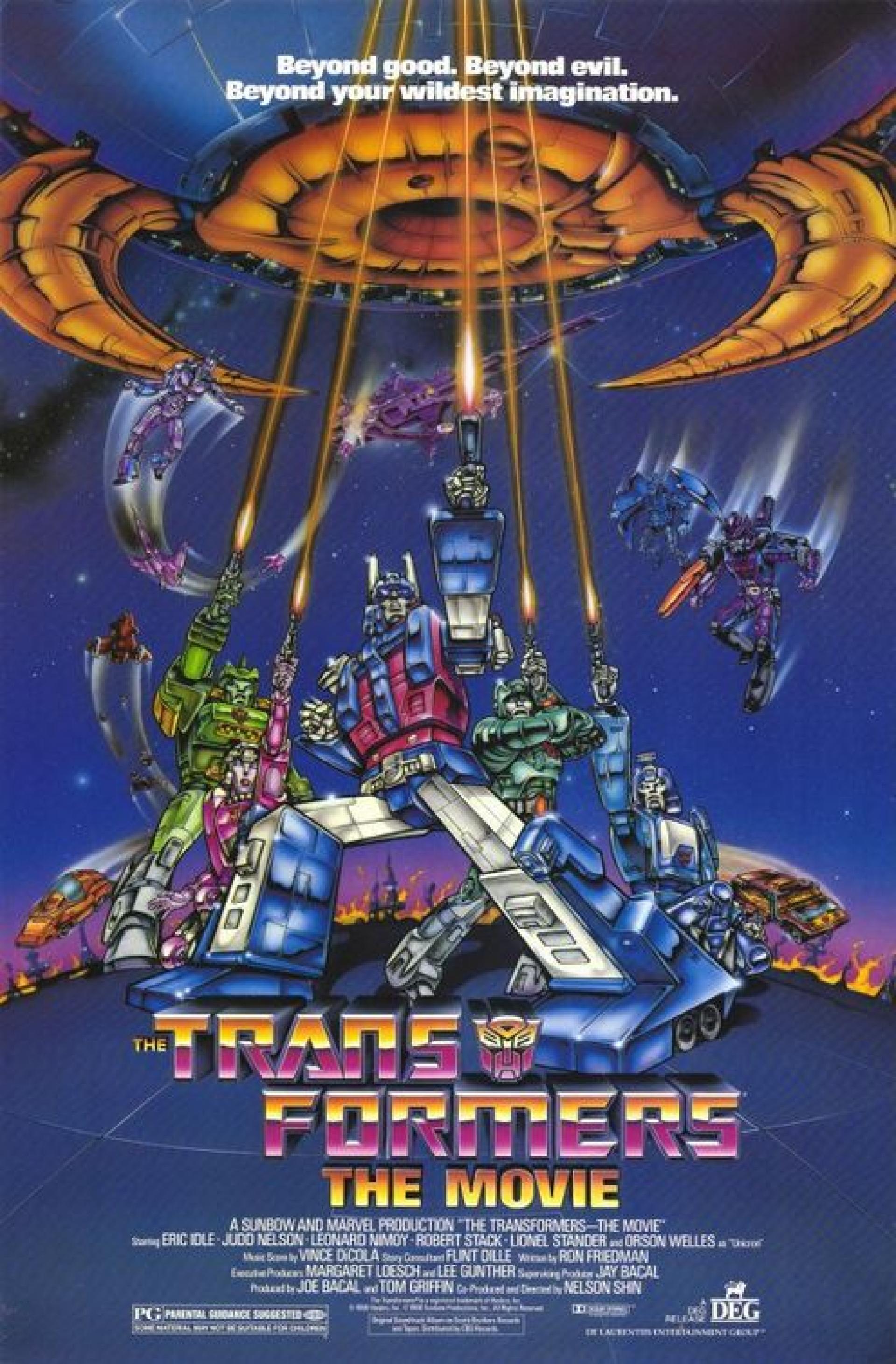 The Transformers: The Movie (1986) poster