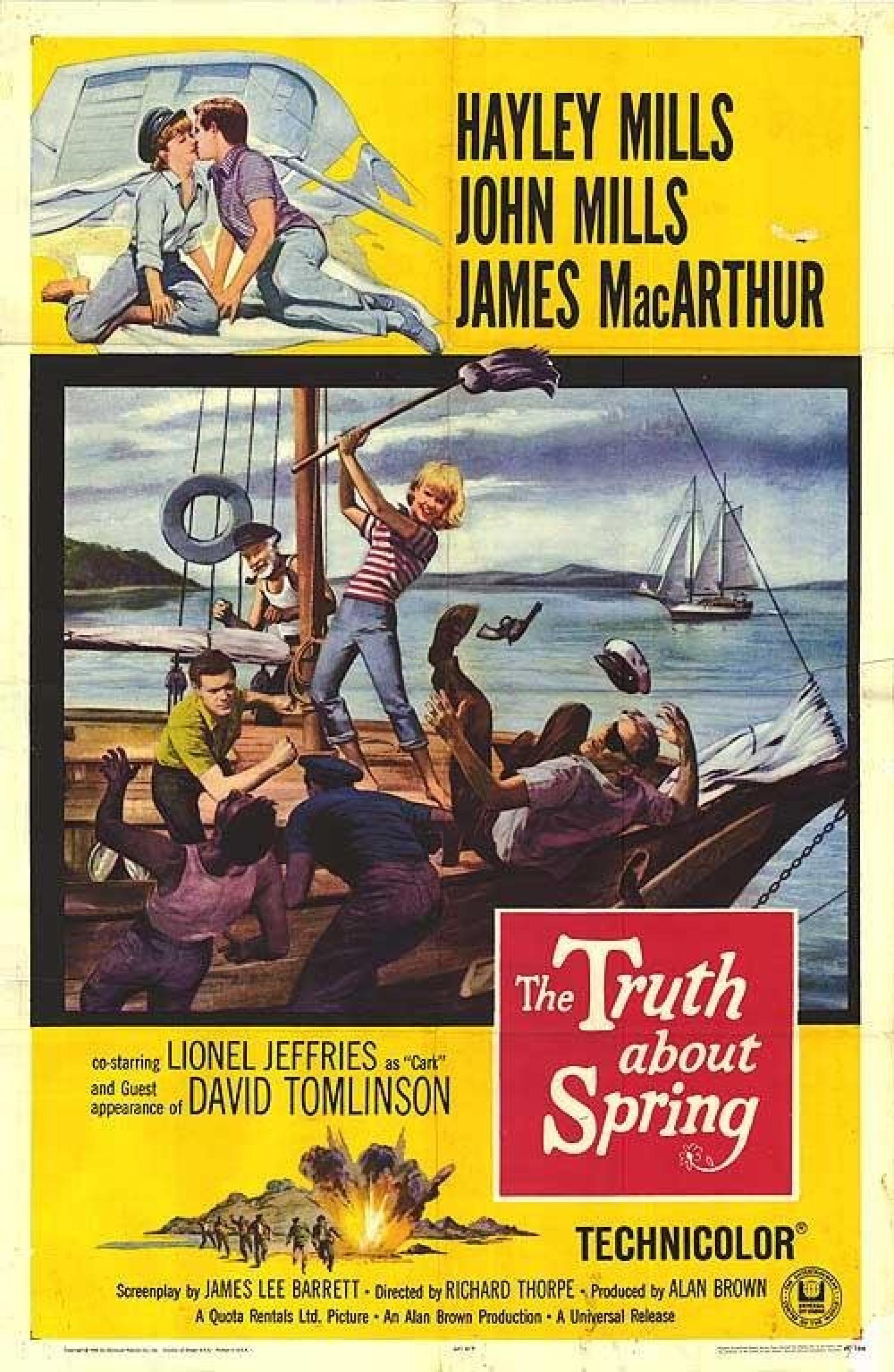 The Truth About Spring (1965) poster