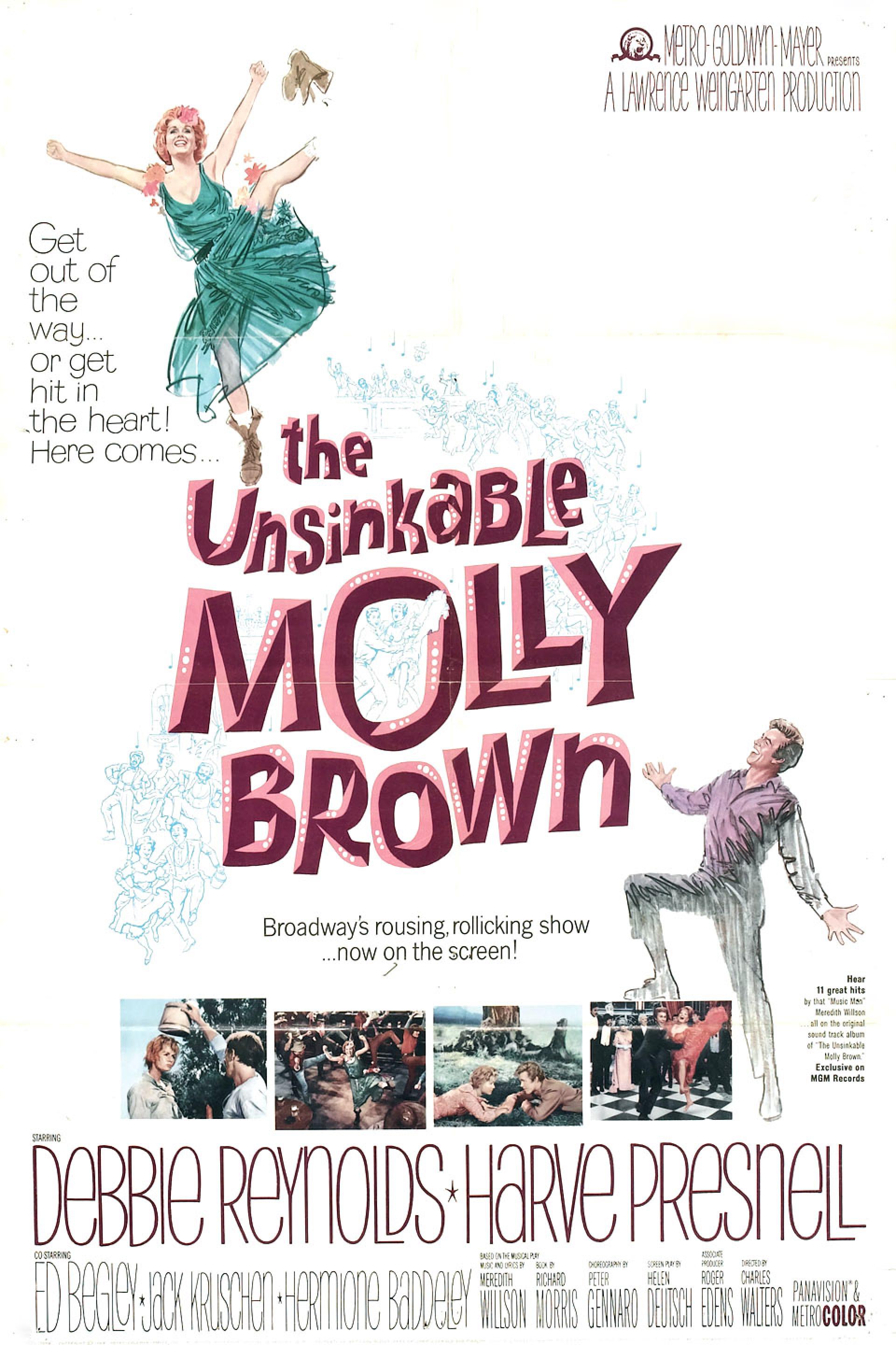The Unsinkable Molly Brown (1964) poster