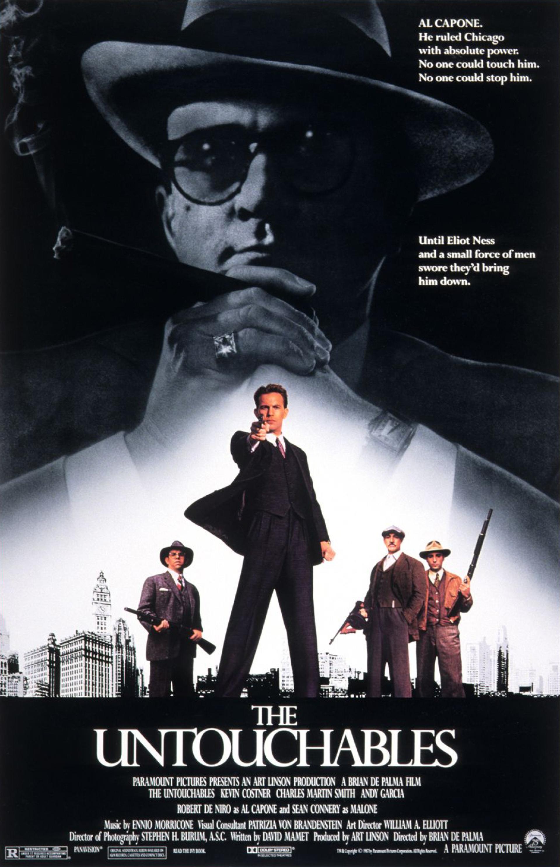 The Untouchables (1987) poster