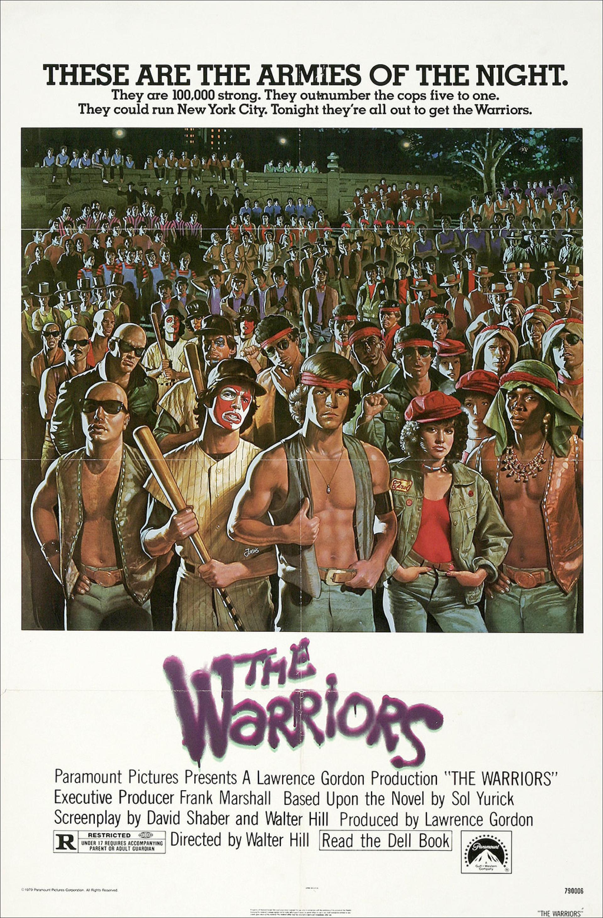 The Warriors (1979) poster