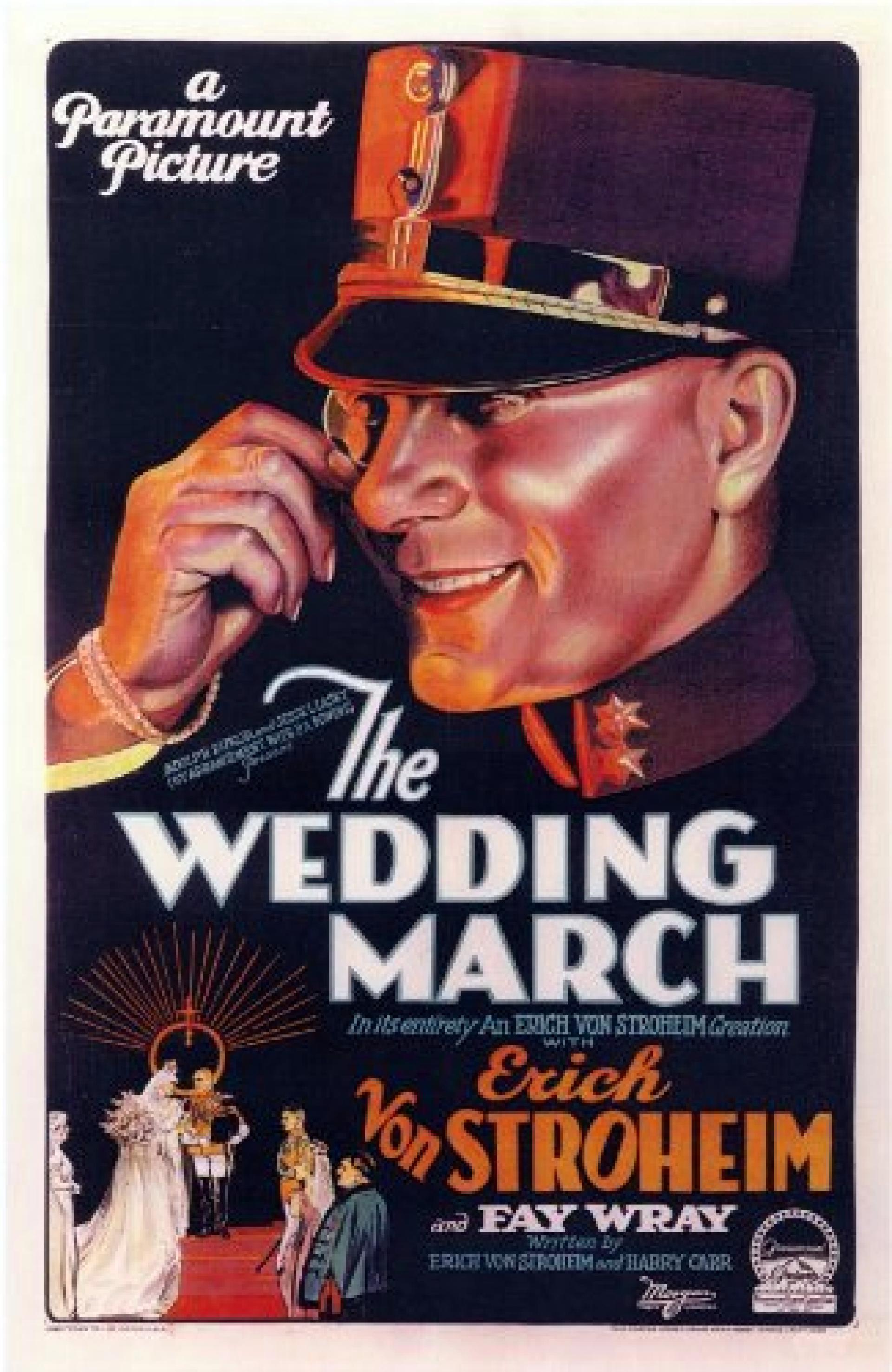 The Wedding March (1928) poster