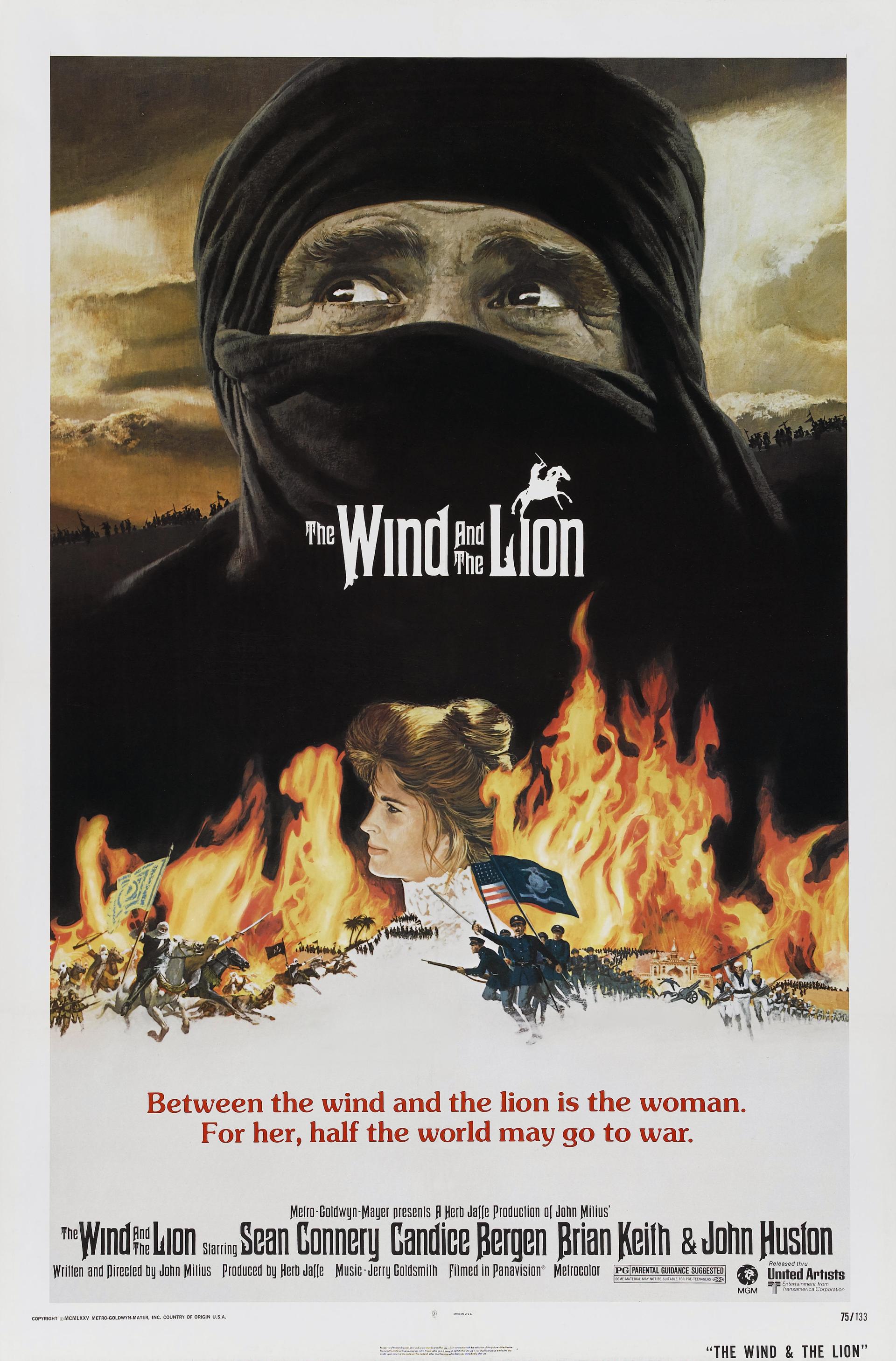 The Wind and the Lion (1975) poster