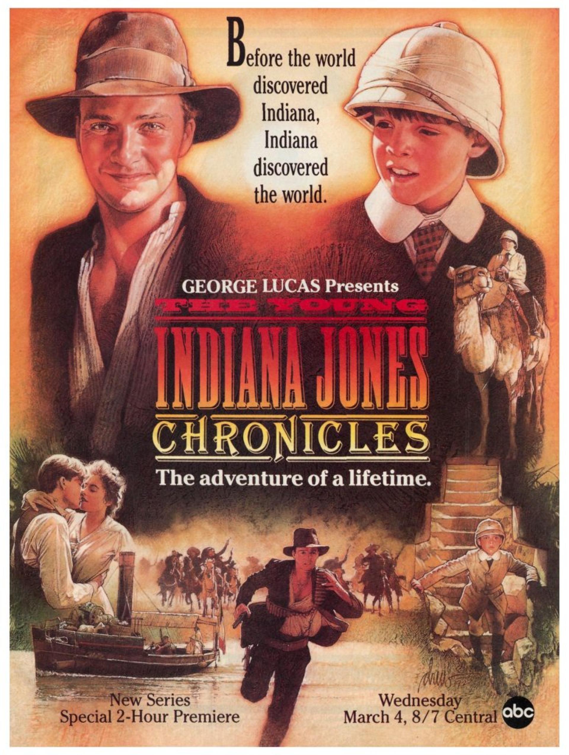 The Young Indiana Jones Chronicles (1992) poster