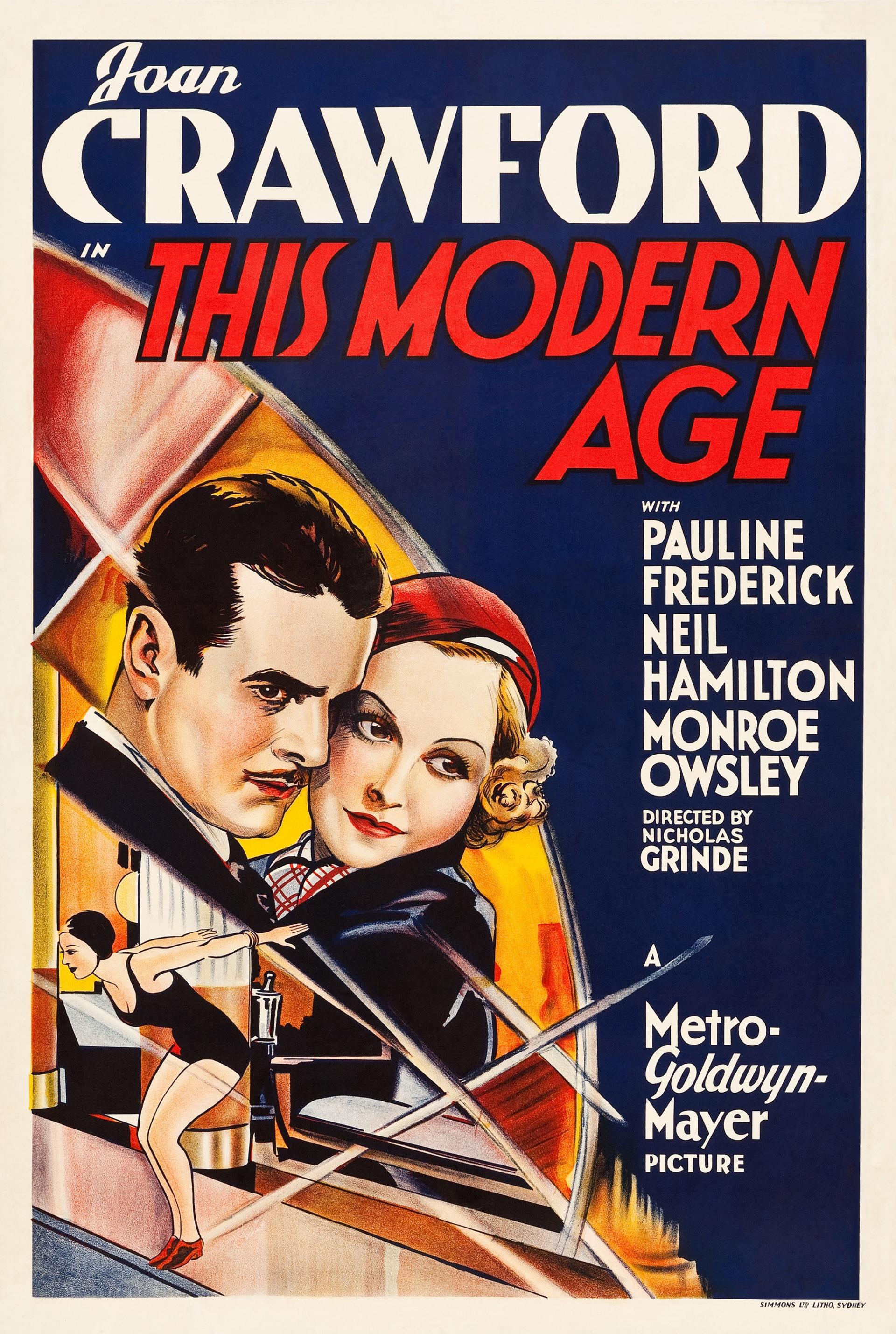 This Modern Age (1931) poster