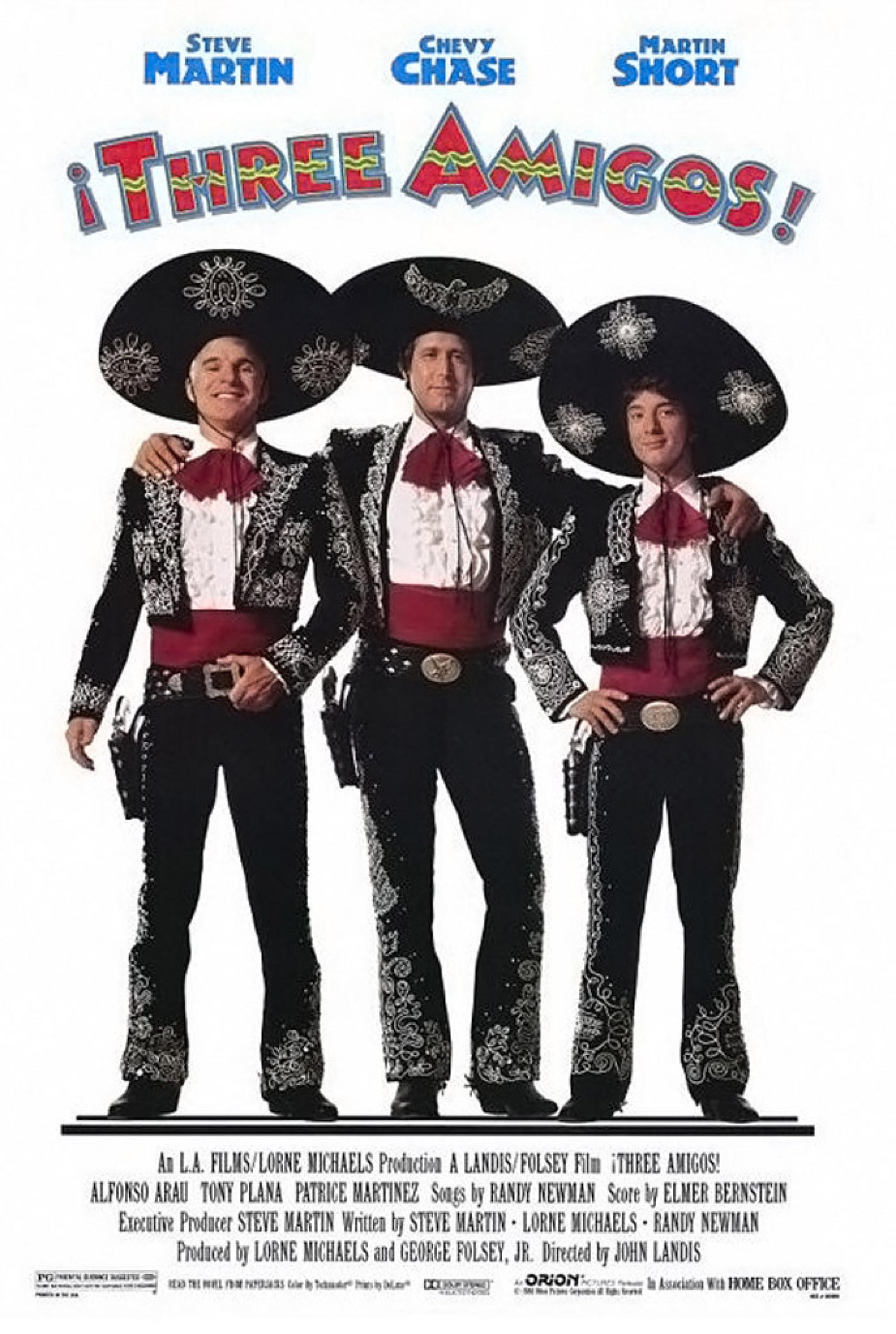 Three Amigos! (1986) poster